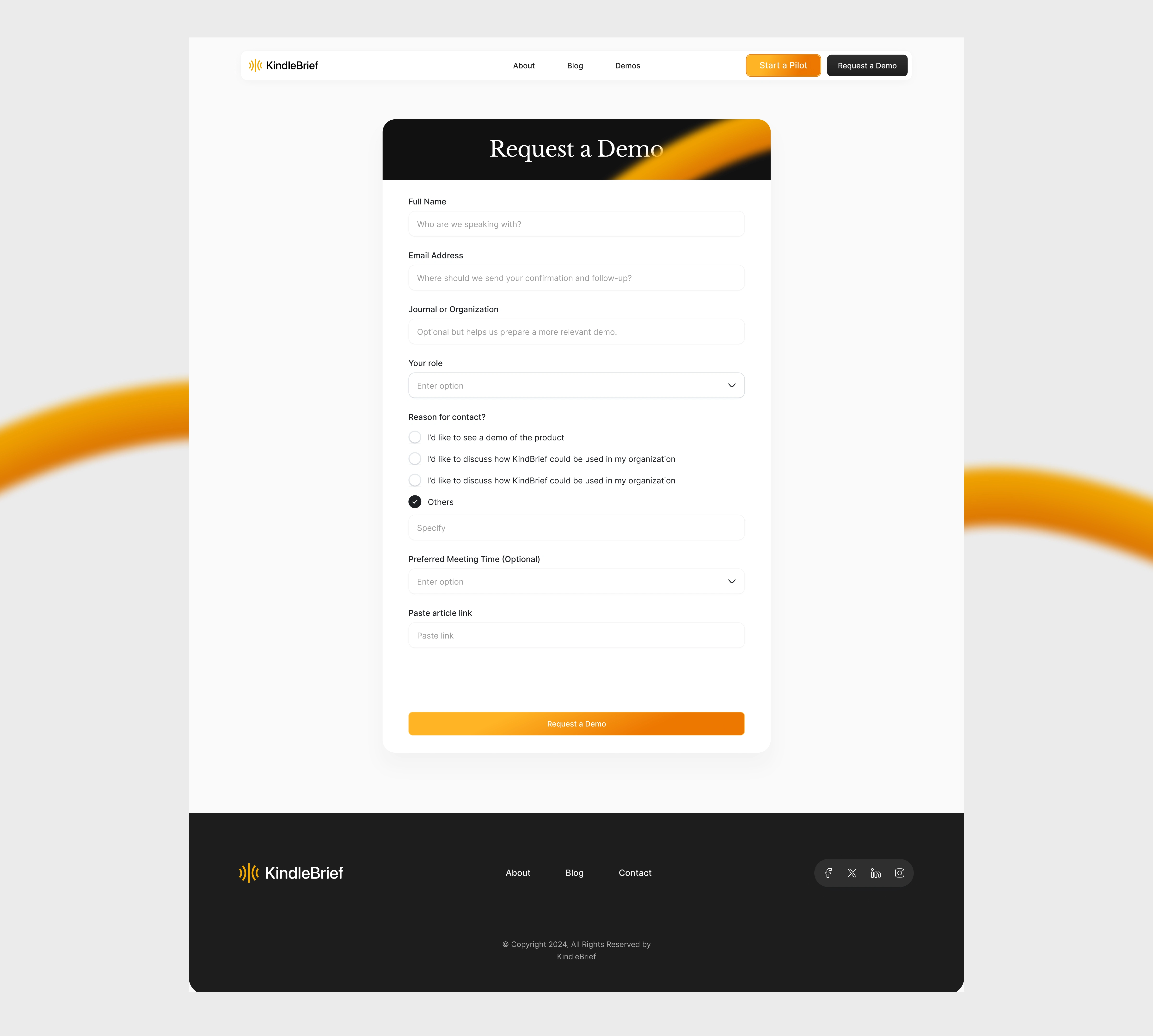 Request Demo