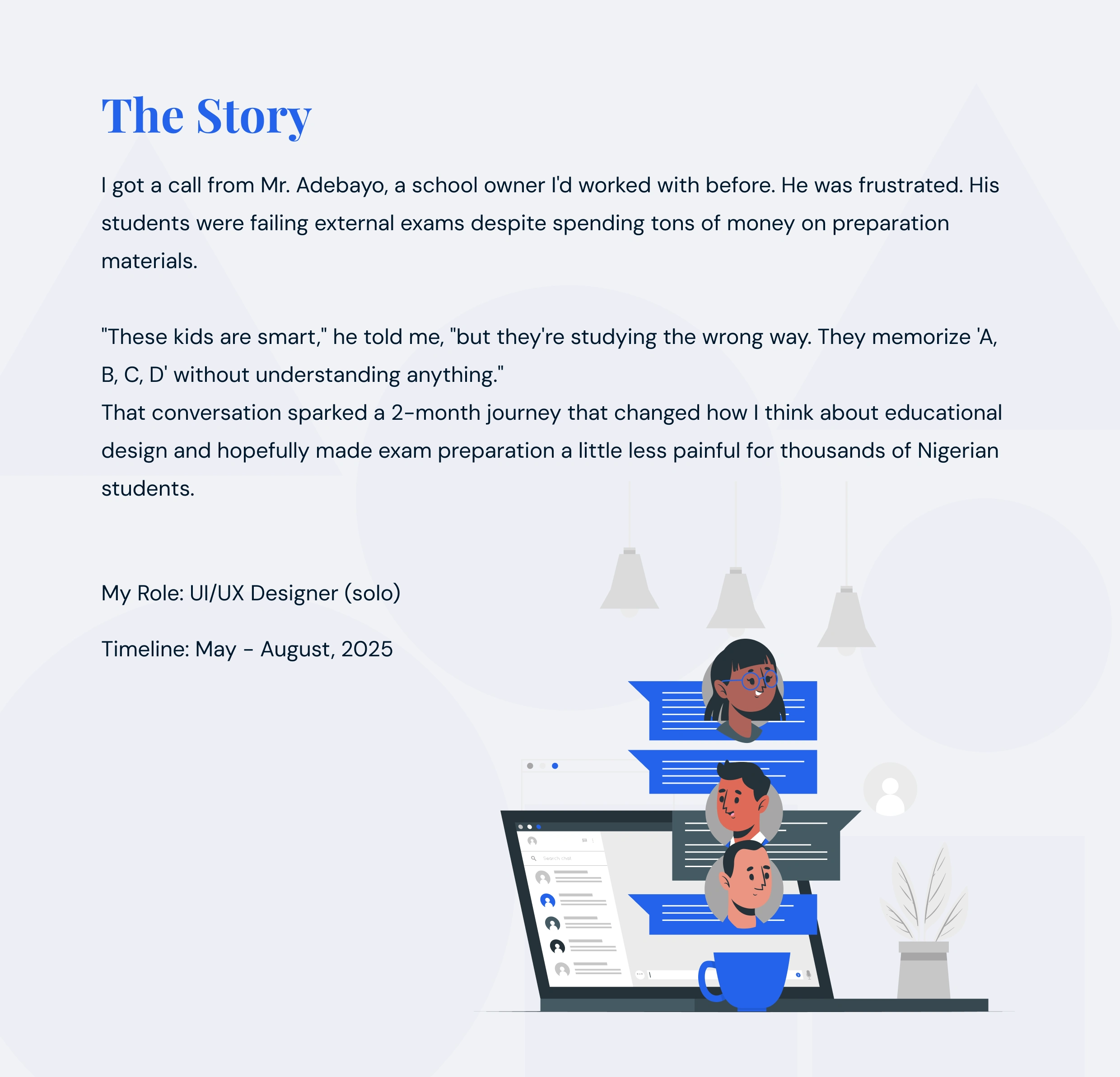 THE STORY BEHIND QUICK-TEST