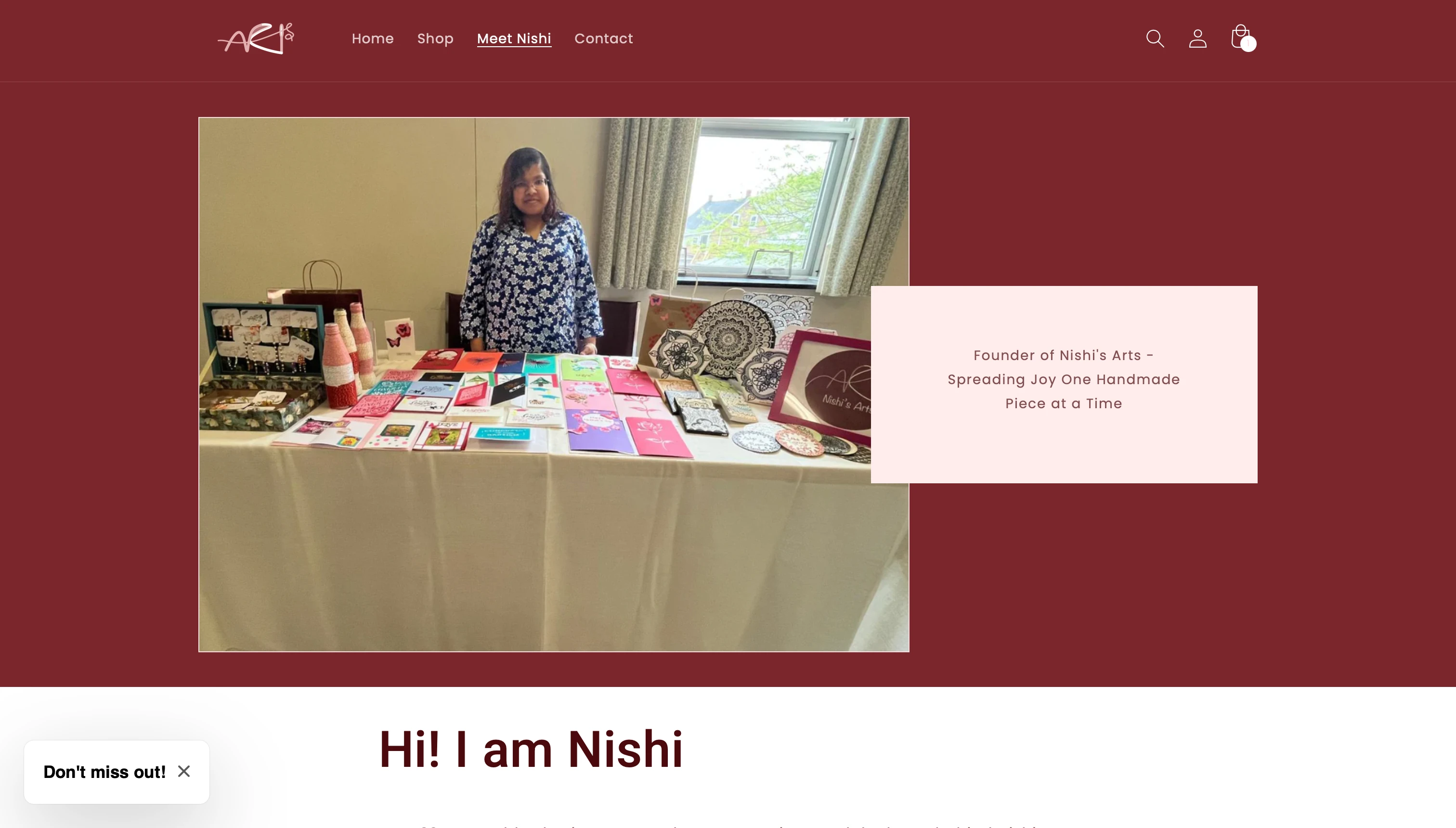 About Shop Owner Page