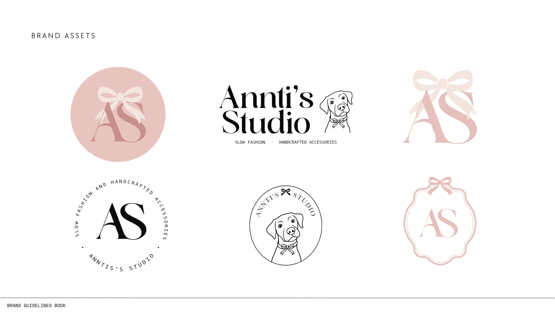 Brand Assets I designed for versatile usage across different medias