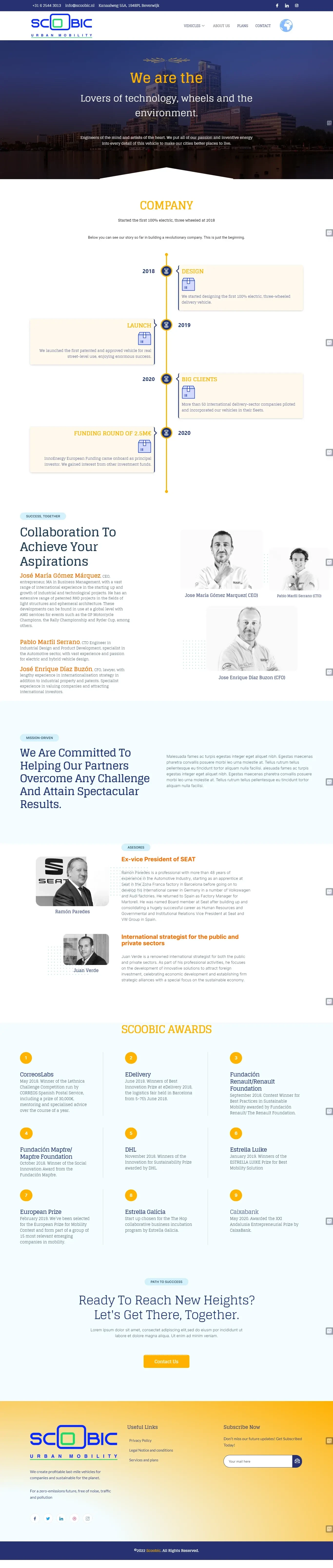 About Us Page