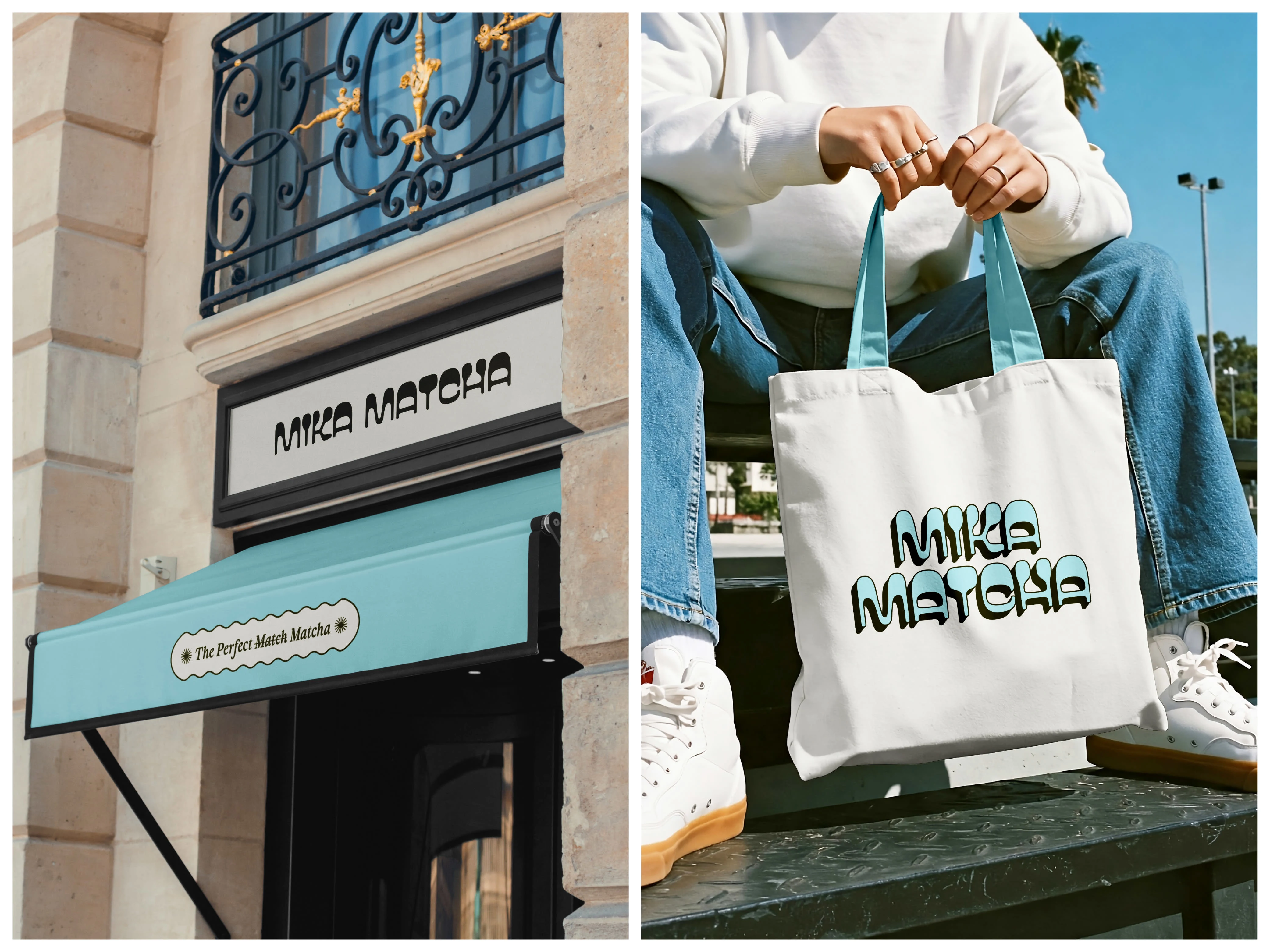 Store front and tote bag design