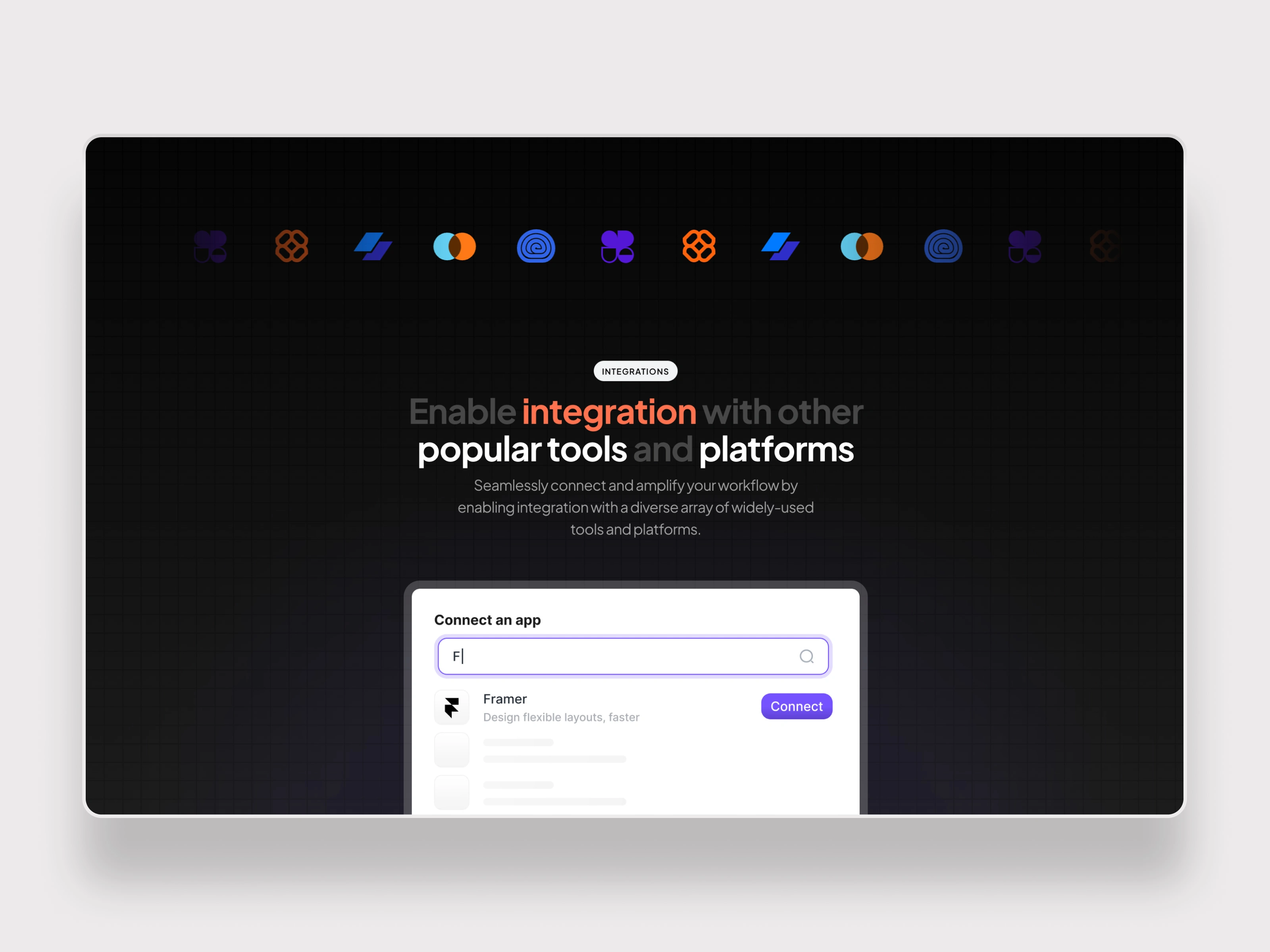 Integrations