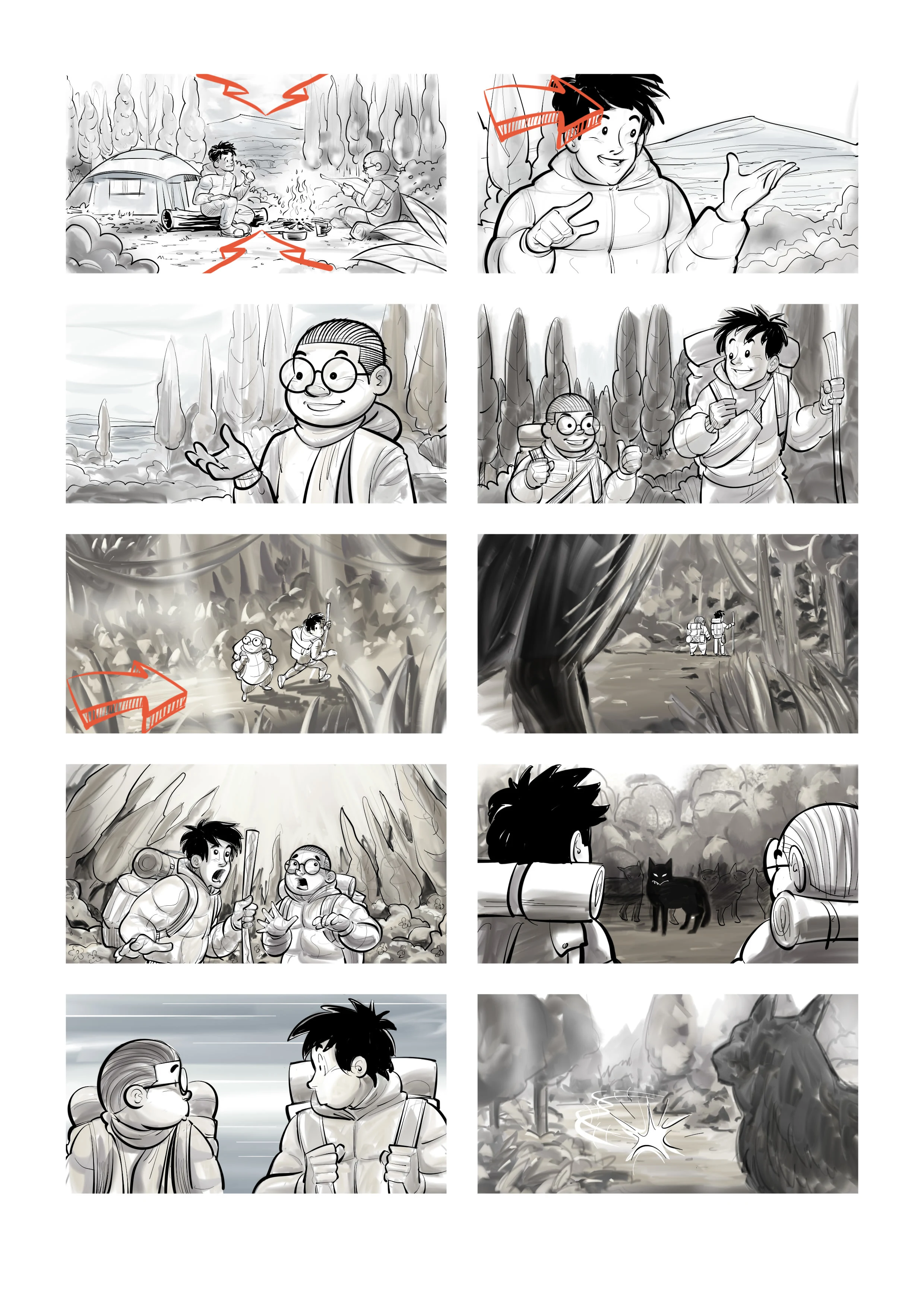 Test Animation Storyboard