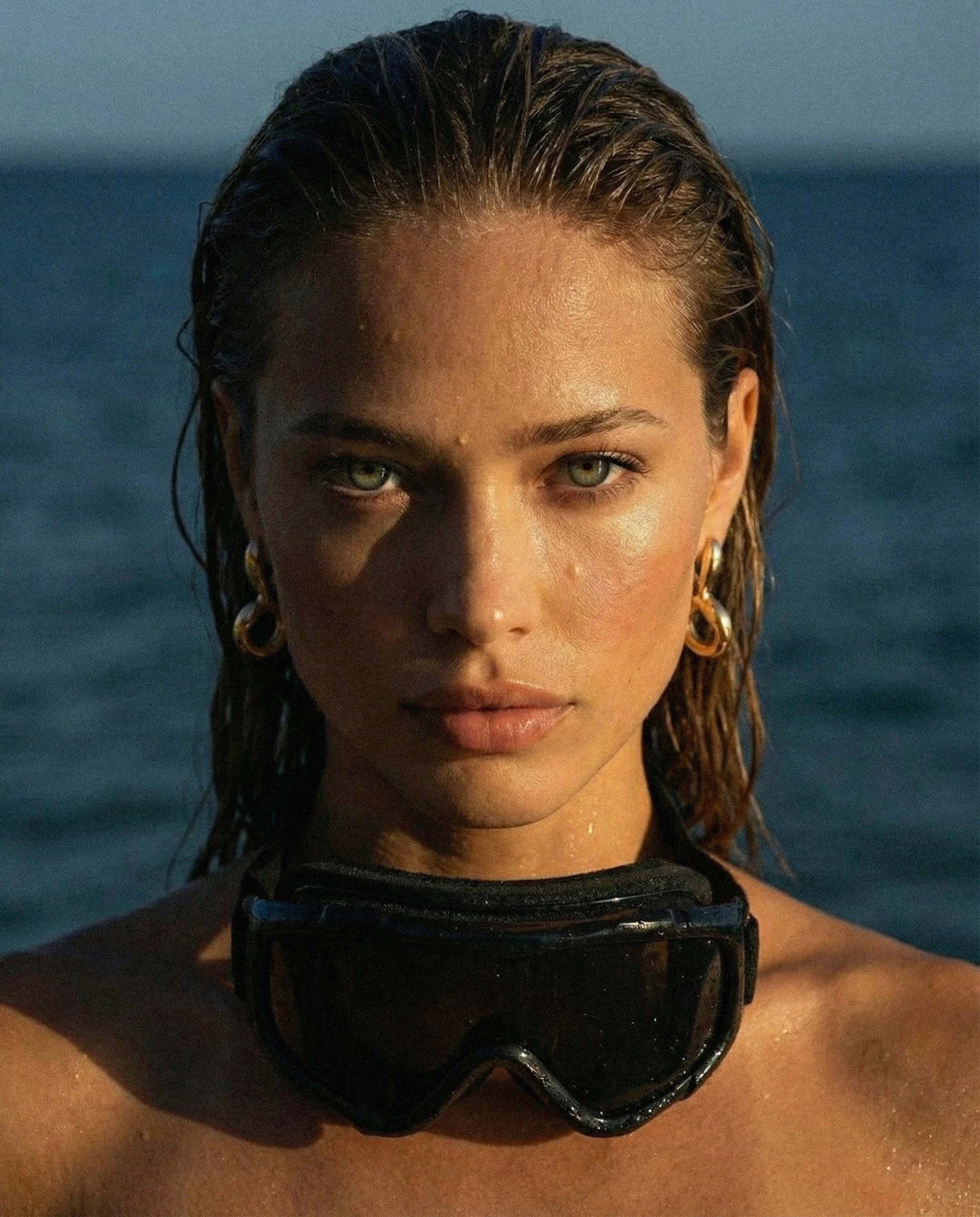 Strength and calm expressed through form, posture, and light.