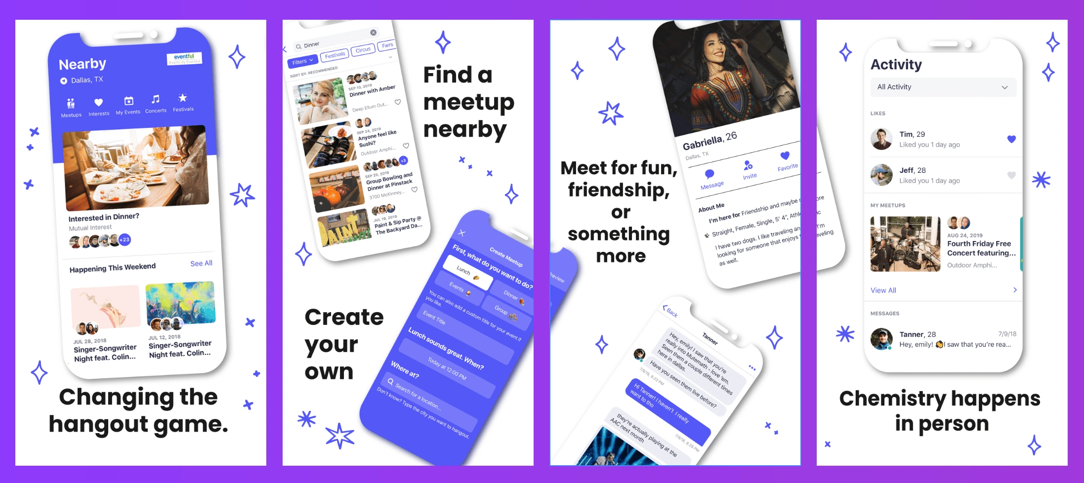App Store screens for Twoish