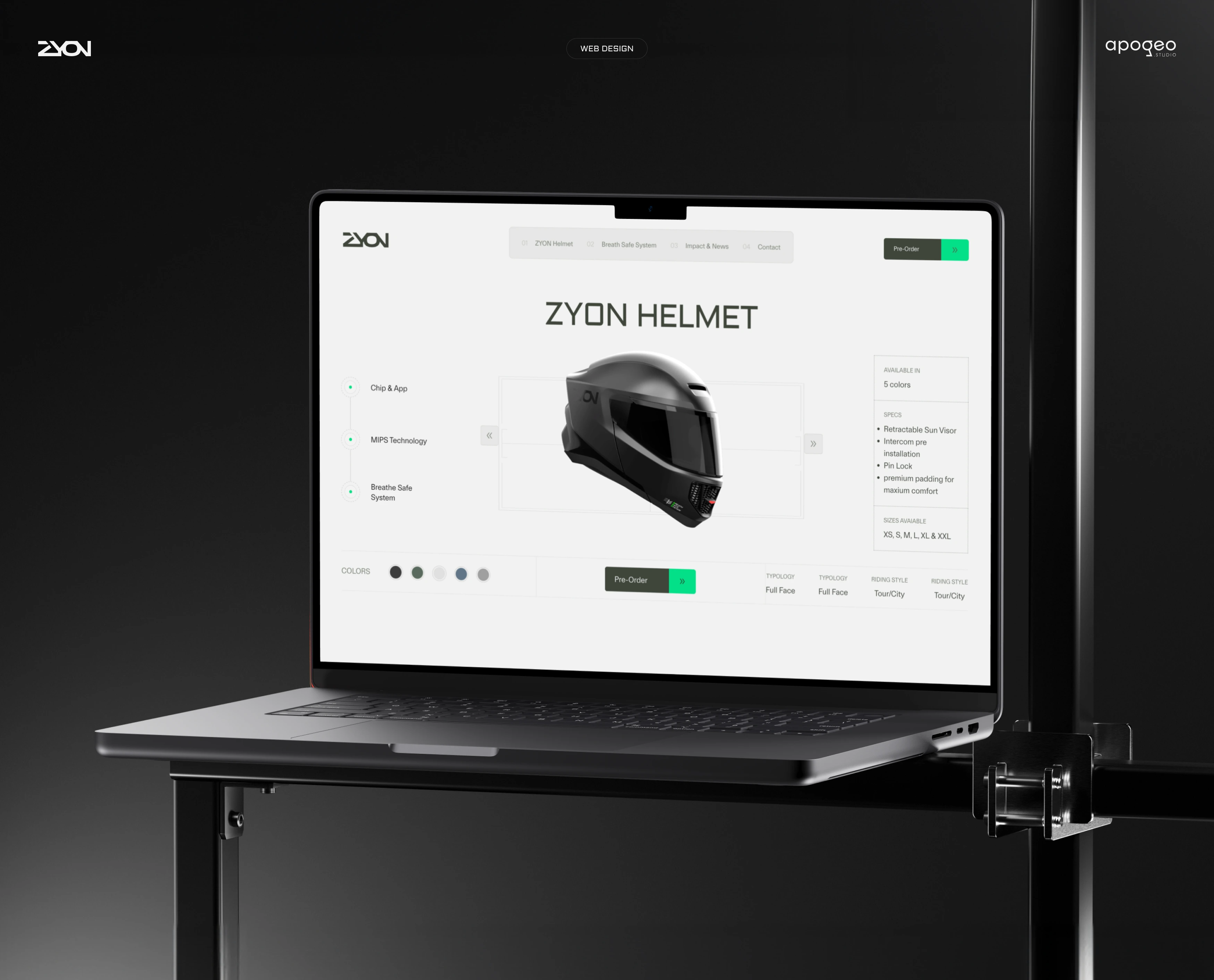 Webflow Development Product Page