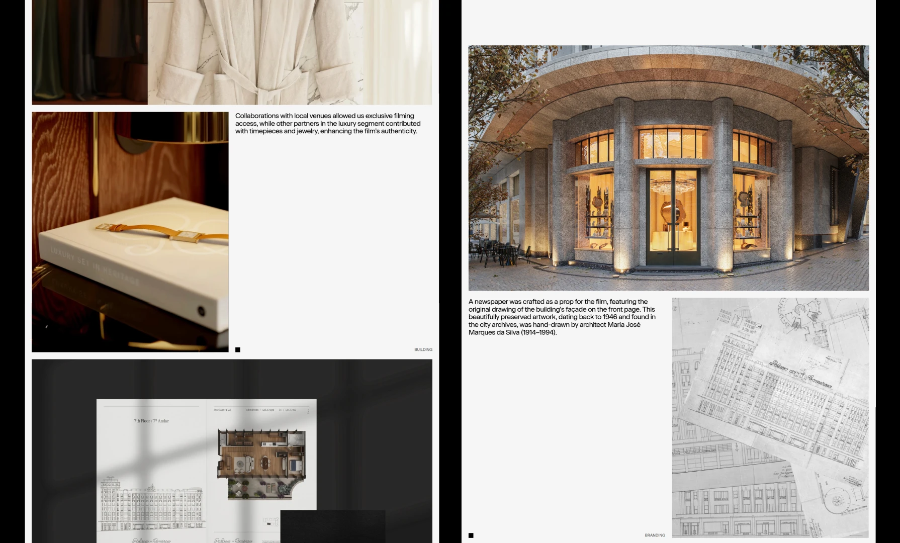 Palácio do Comércio work page