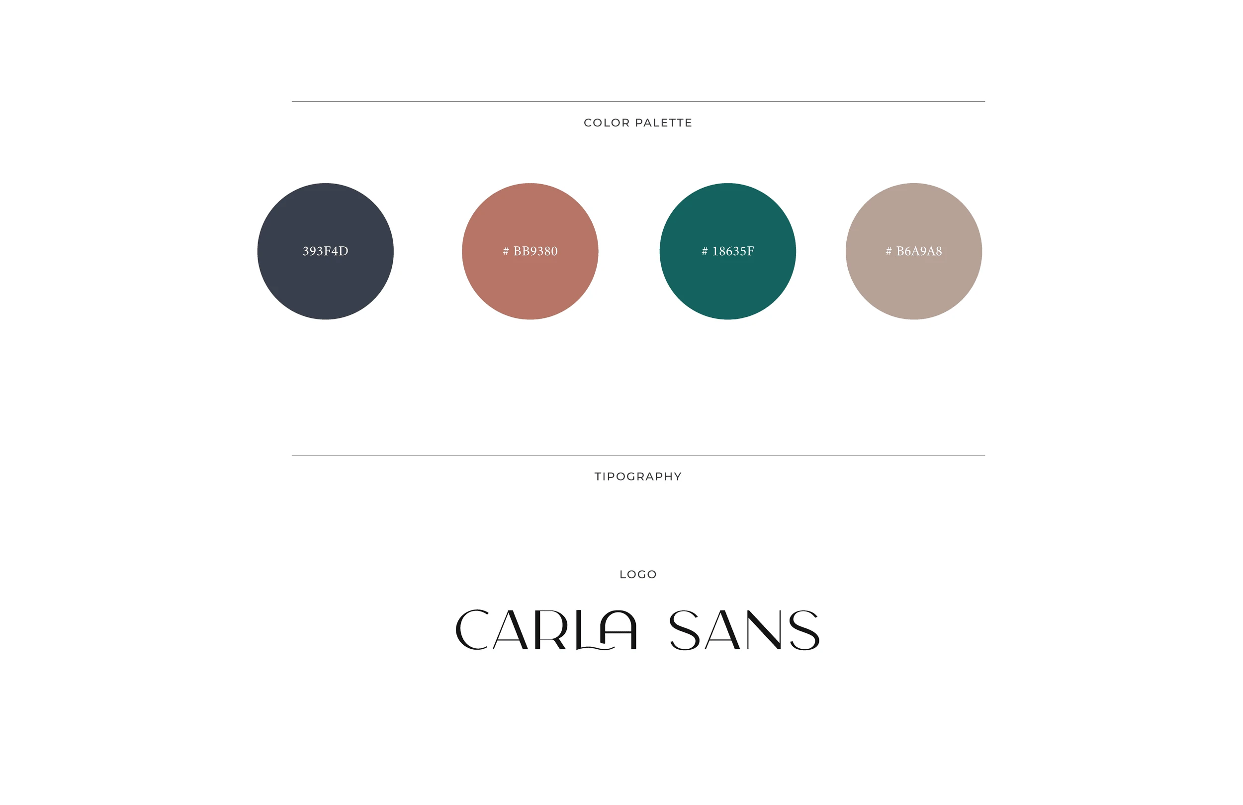 Color Palette and Typography