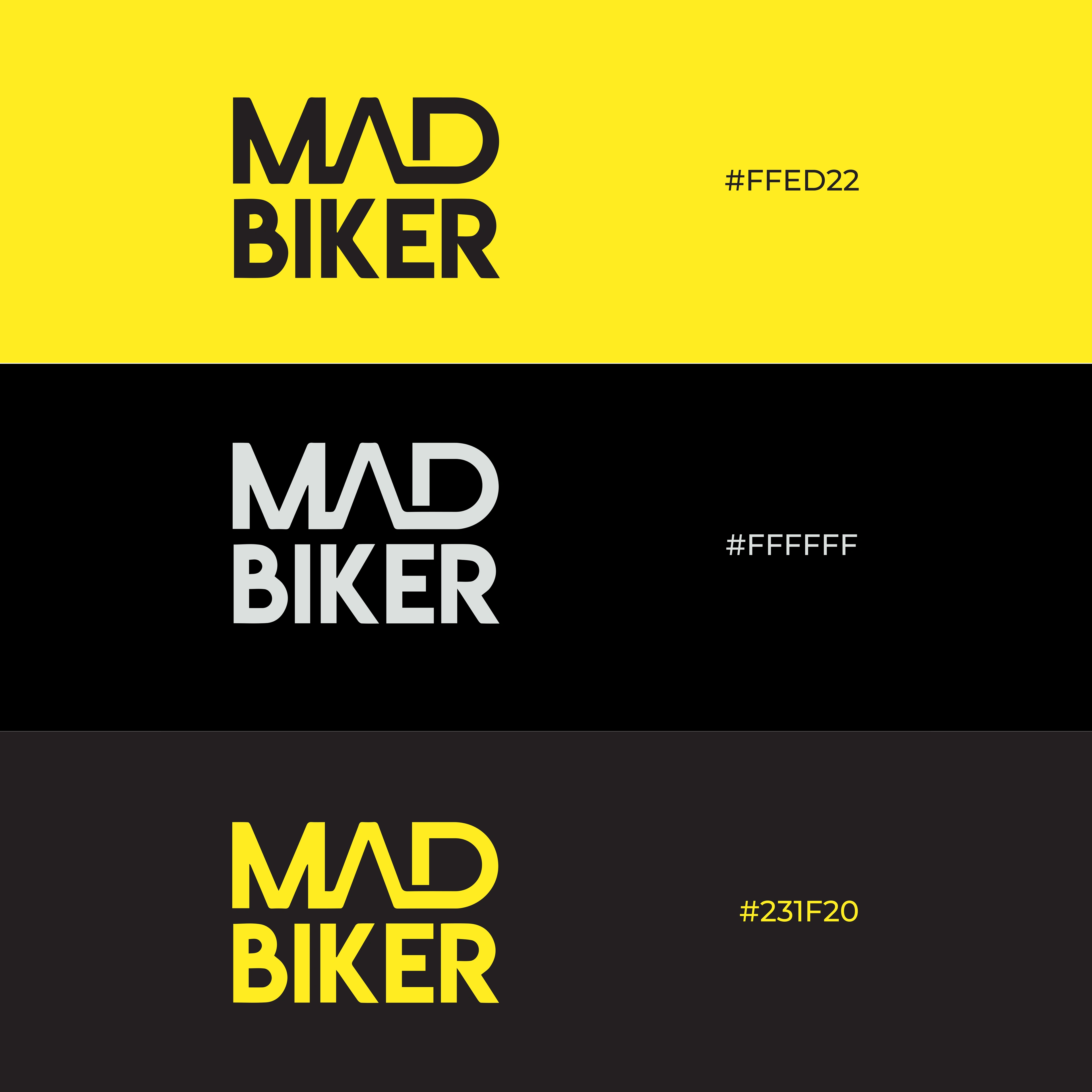 Design Goals
The goal was to create a striking, masculine, and energetic identity that appeals to hardcore motorcyclists, while still retaining a clean, modern professional presence.