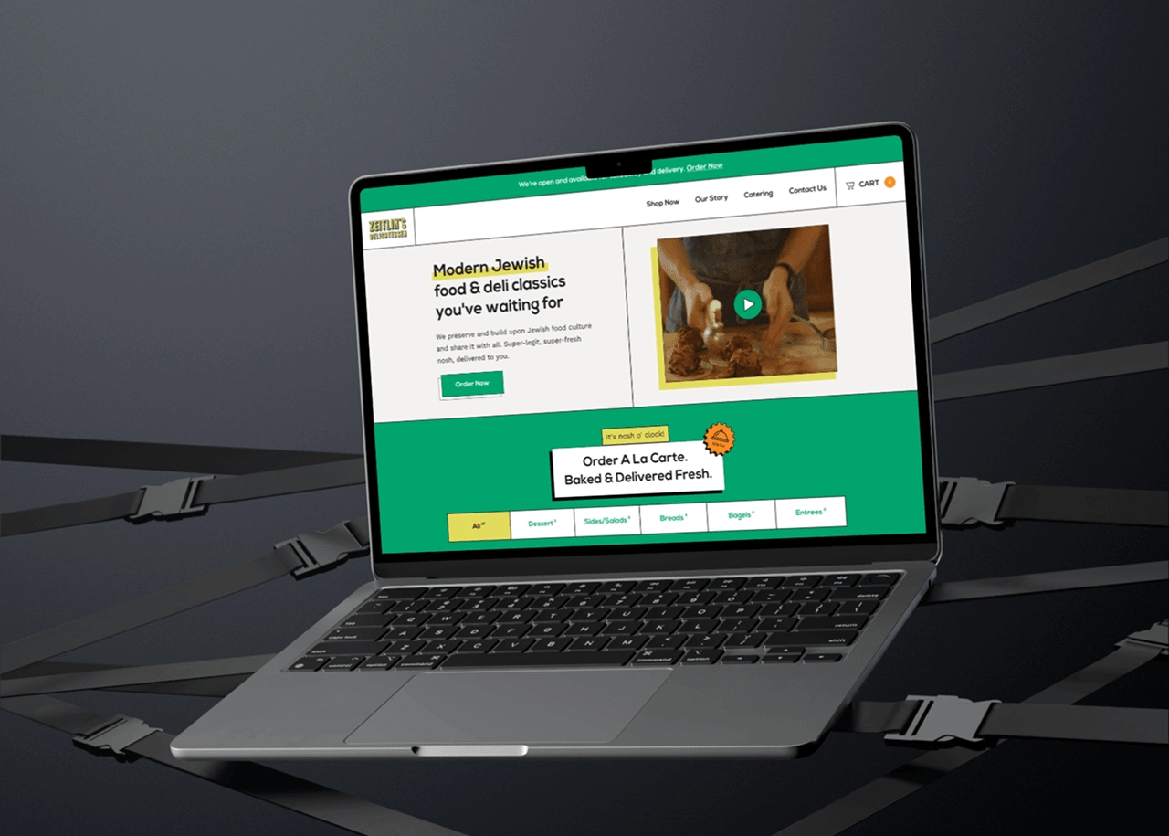 Homepage Hero Section