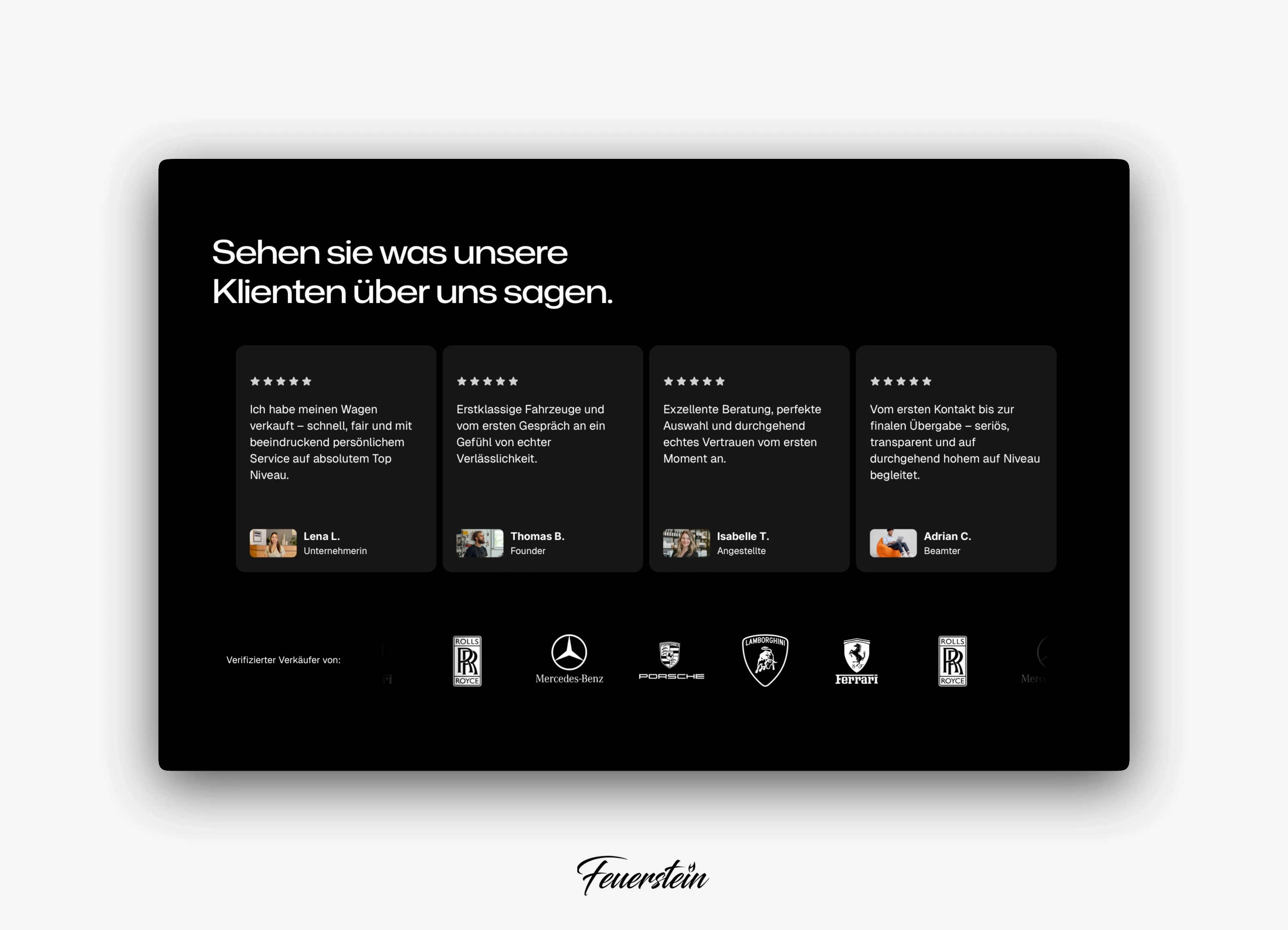 Testimonials & Partner 