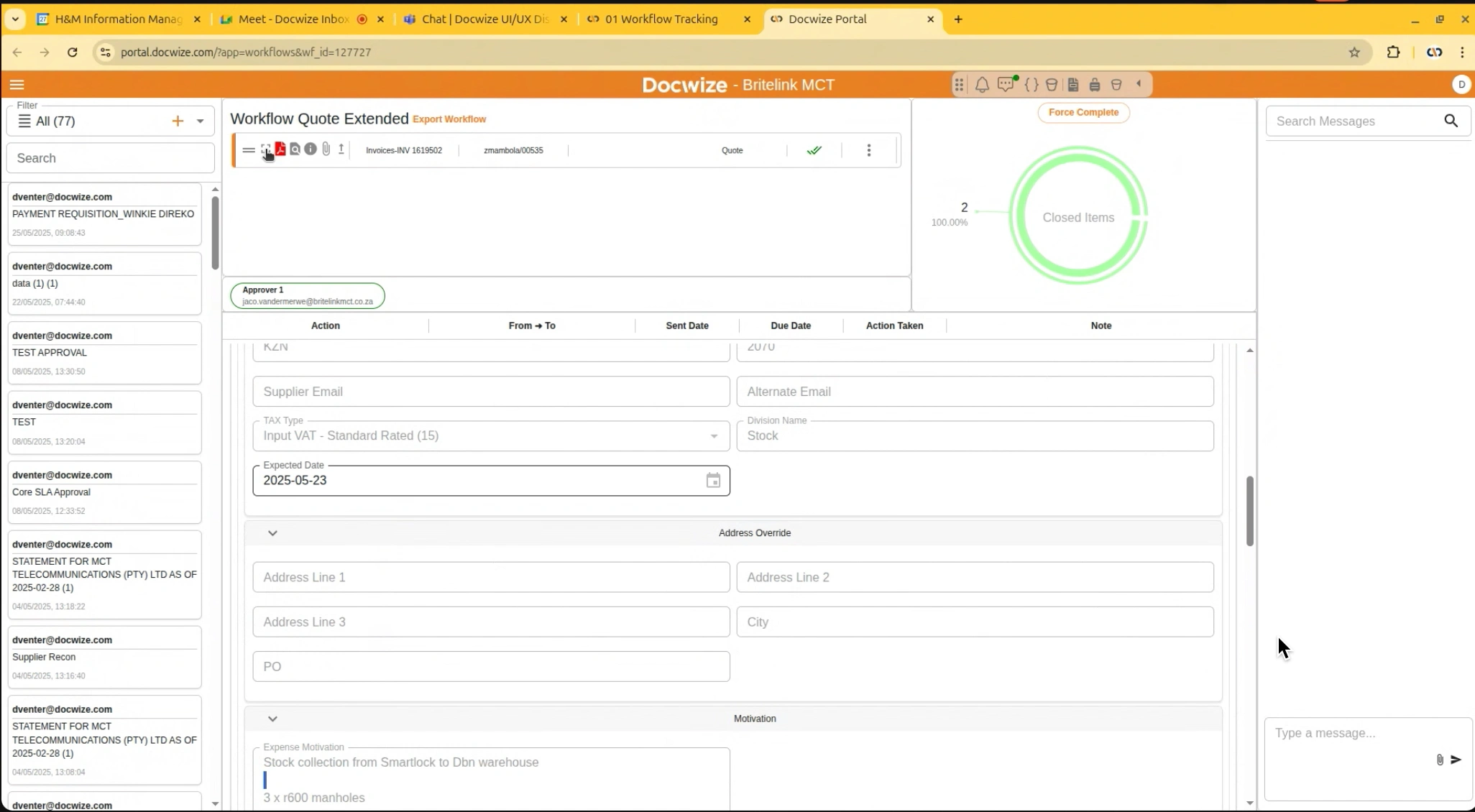 Managing multiple workflows and systems was initially a huge hassle