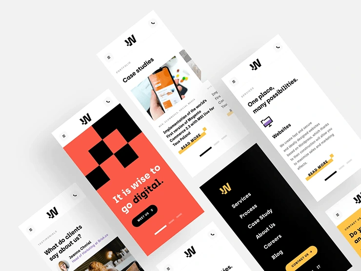 Wise People - Mobile Designs