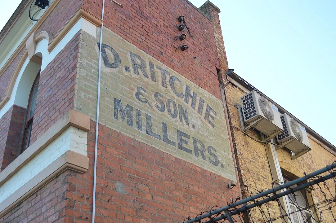 "David Ritchie & Son. Millers", Launceston, Tasmania (Australia)