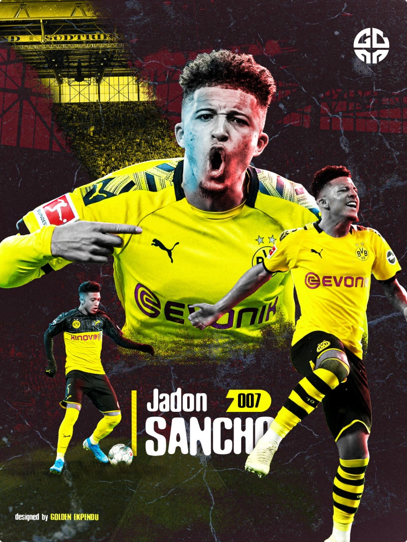 Jadon Sancho's performances at Borussia Dortmund