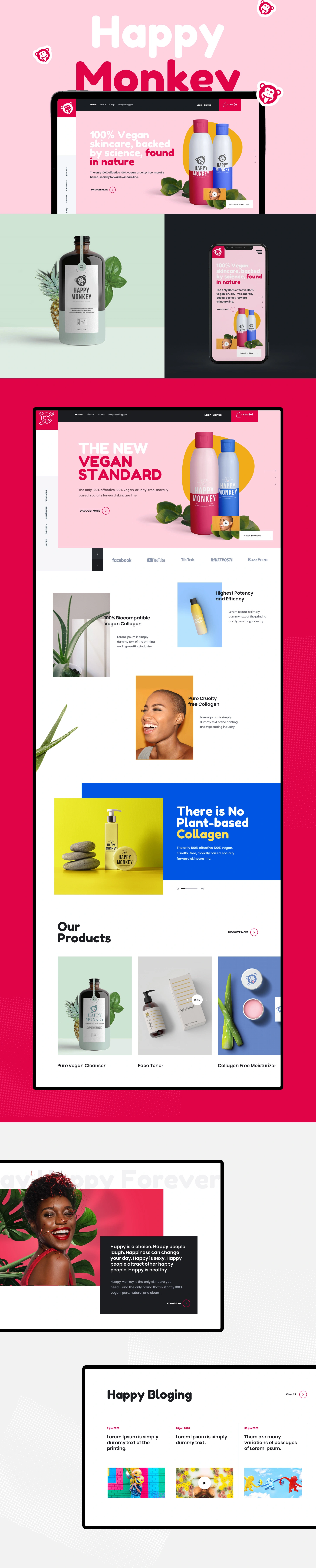 Happy Monkey aims to provide customers with a seamless and enjoyable shopping experience while also offering a wide range of high-quality beauty products at competitive prices.