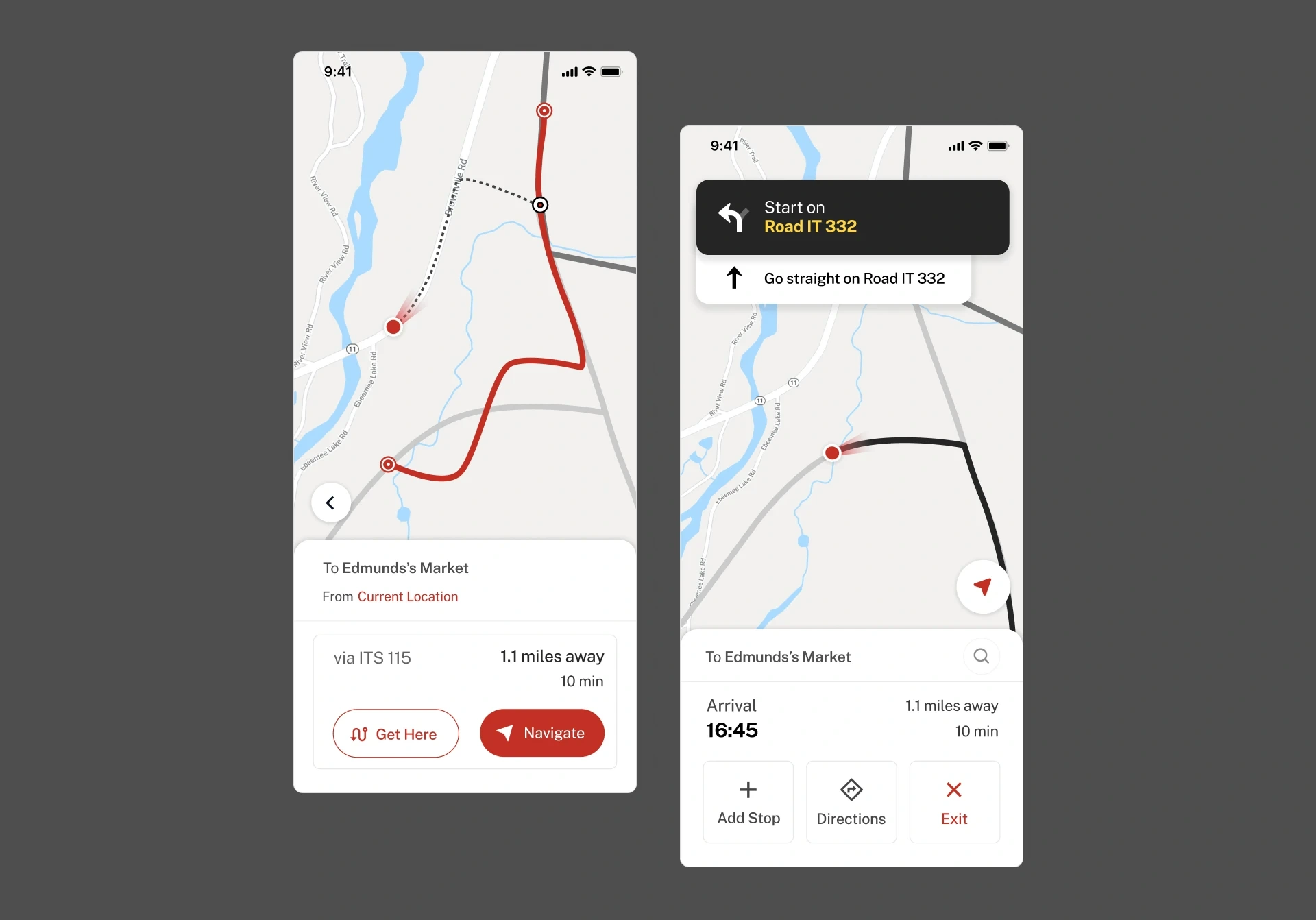 Find routes and get instructions on how to get there