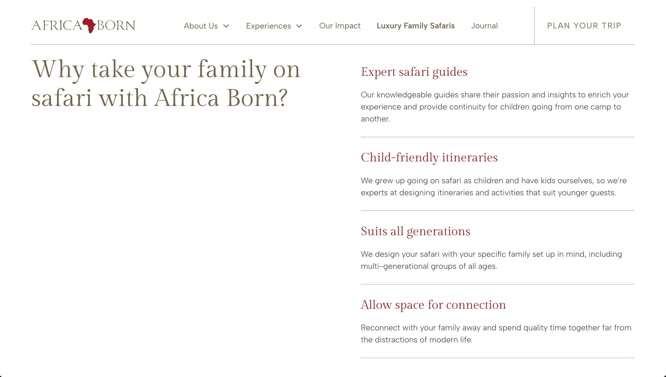 Clean, minimalistic and sophisticated design.