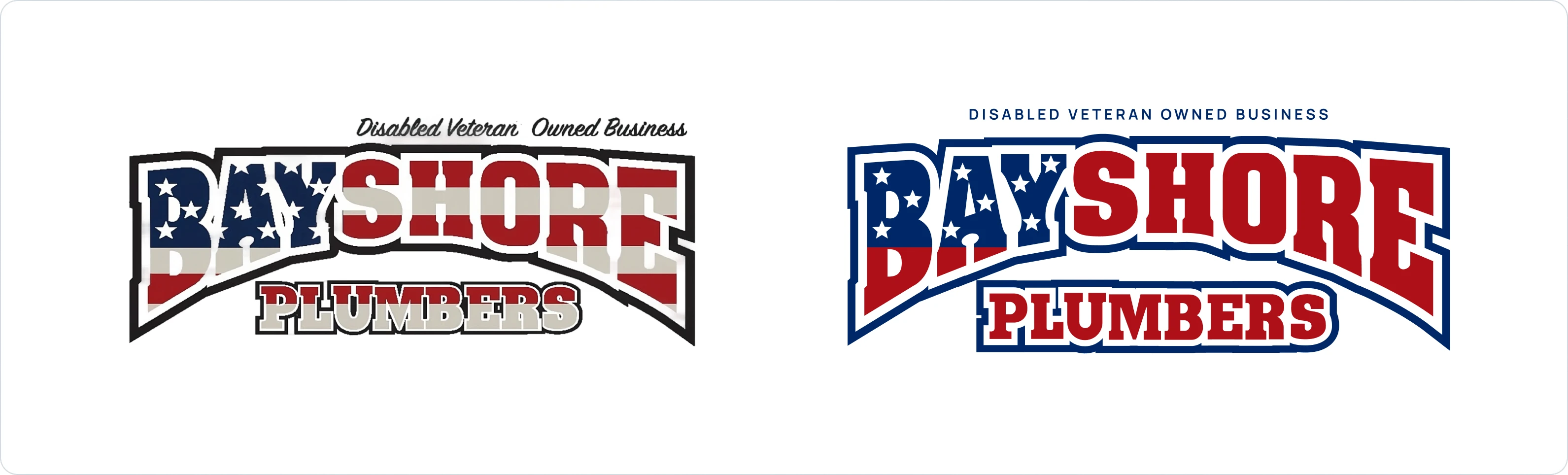 Bayshore Logo Before and After