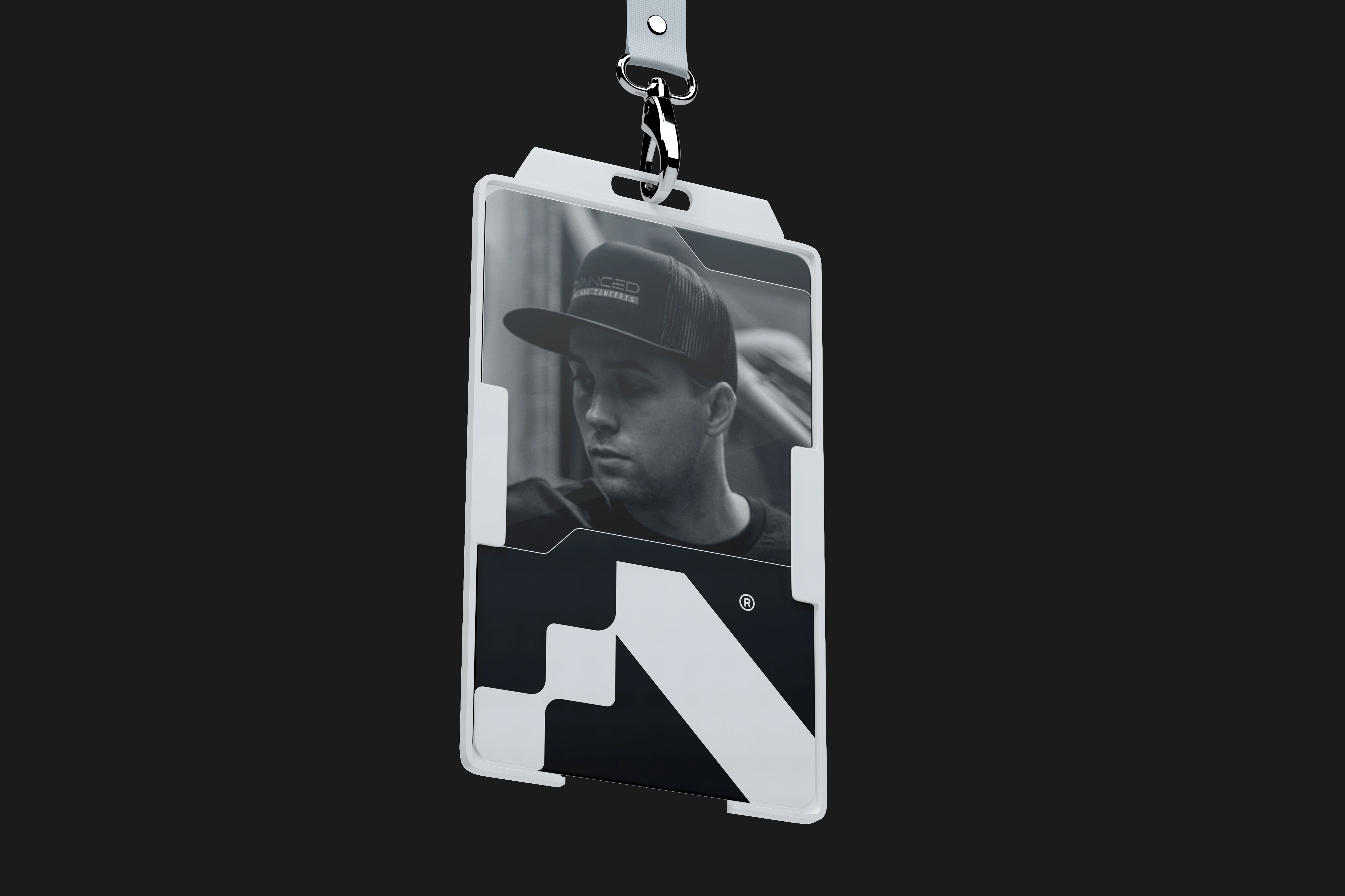 hanging id card