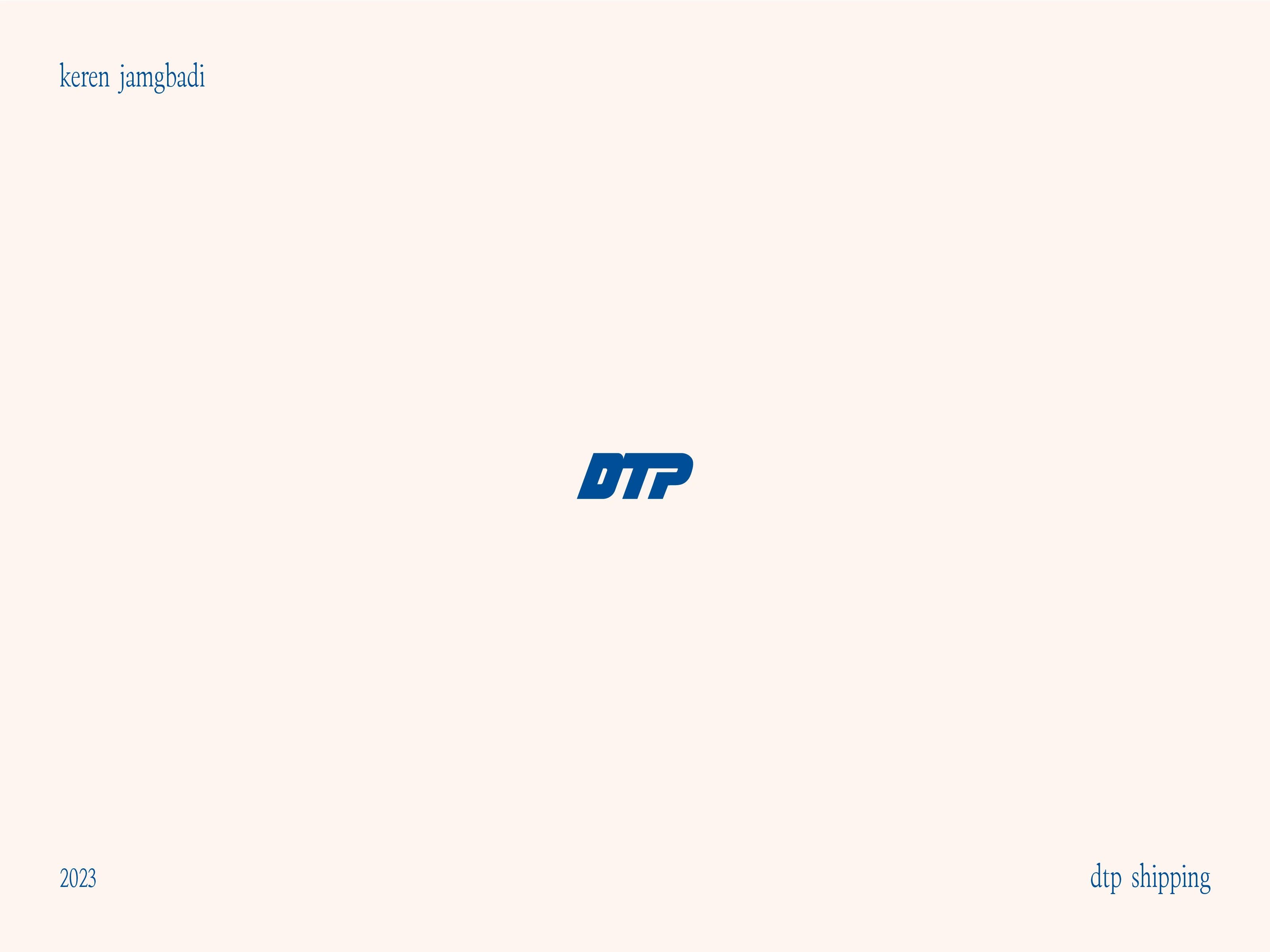 DTP Monogram Logo