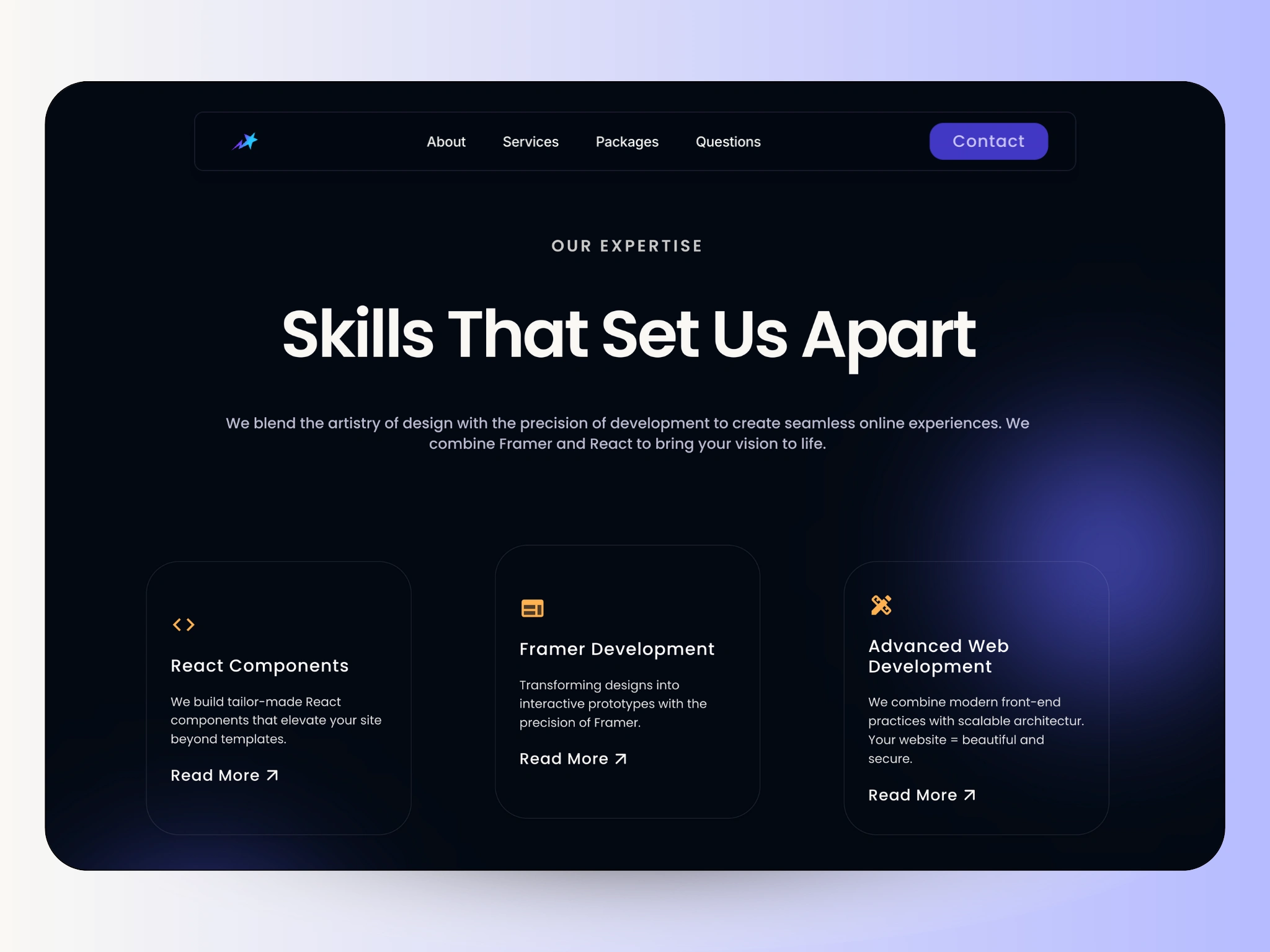 Skills Section