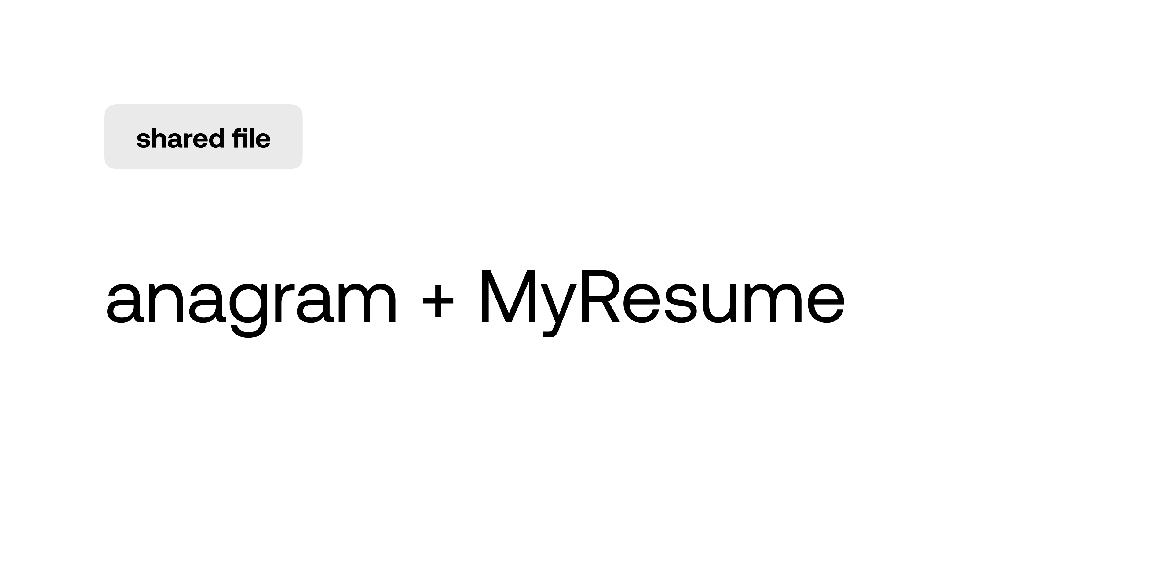 MyResume Figma file cover.