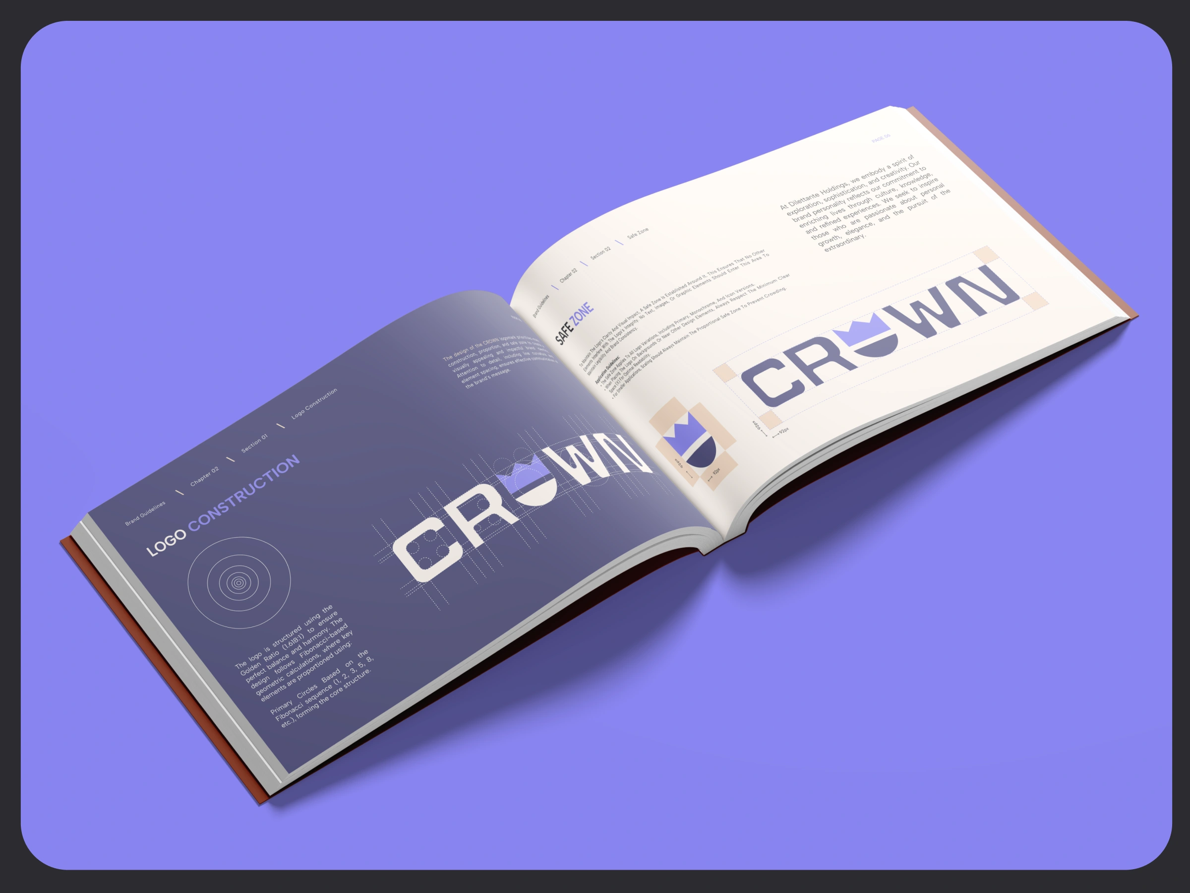 Brand Book Representation Mockup