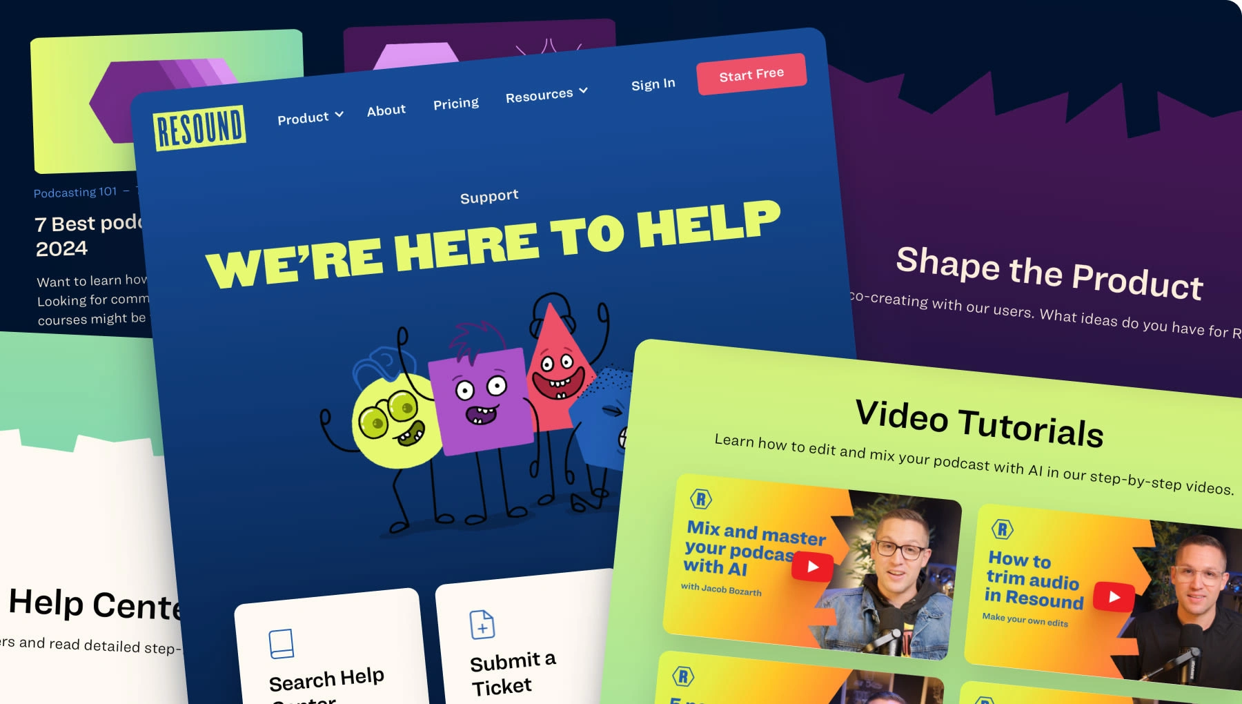 We continued to mature the marketing website and level up our customer support and educational resources.