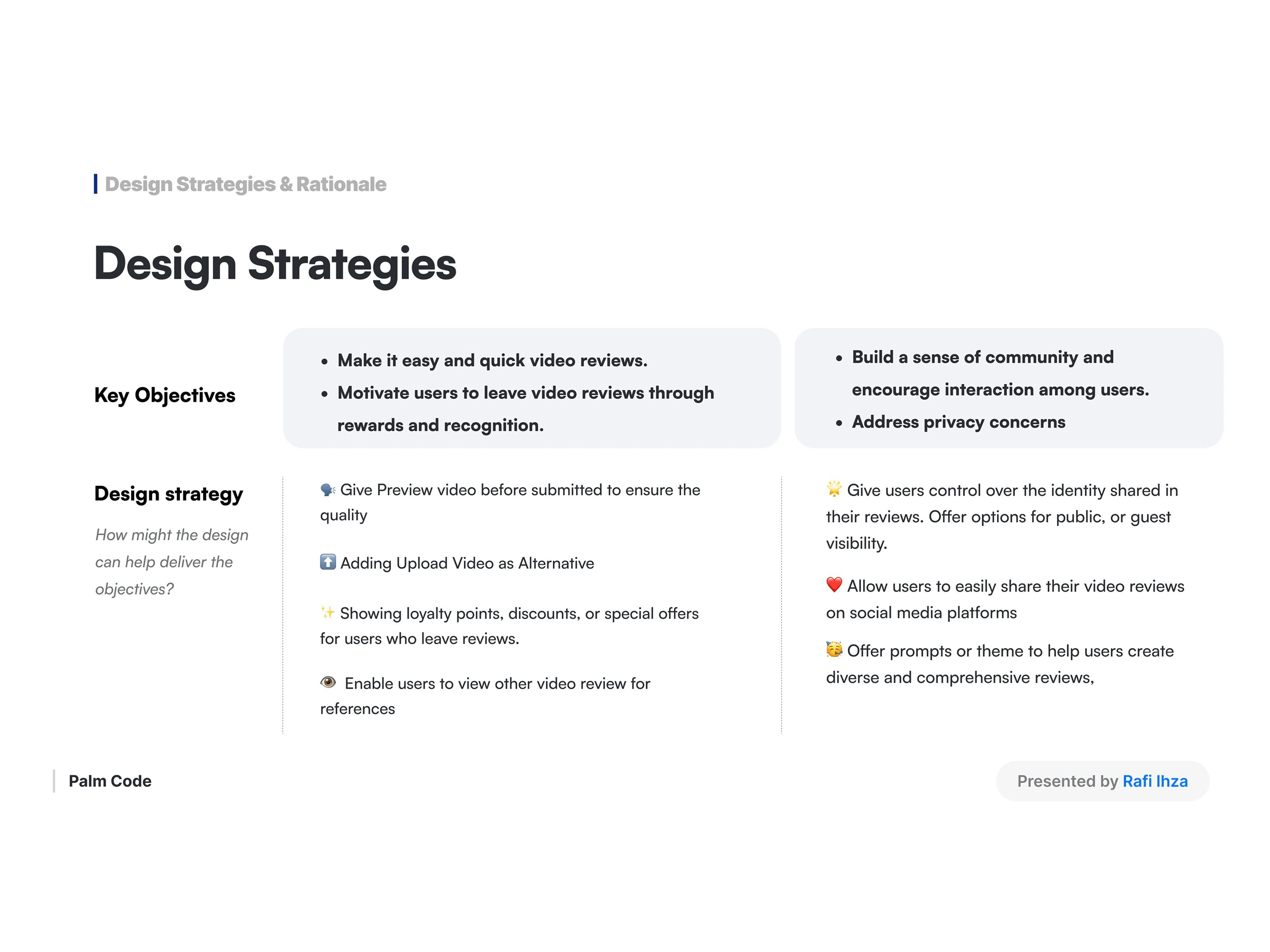 Design Strategies | Define 