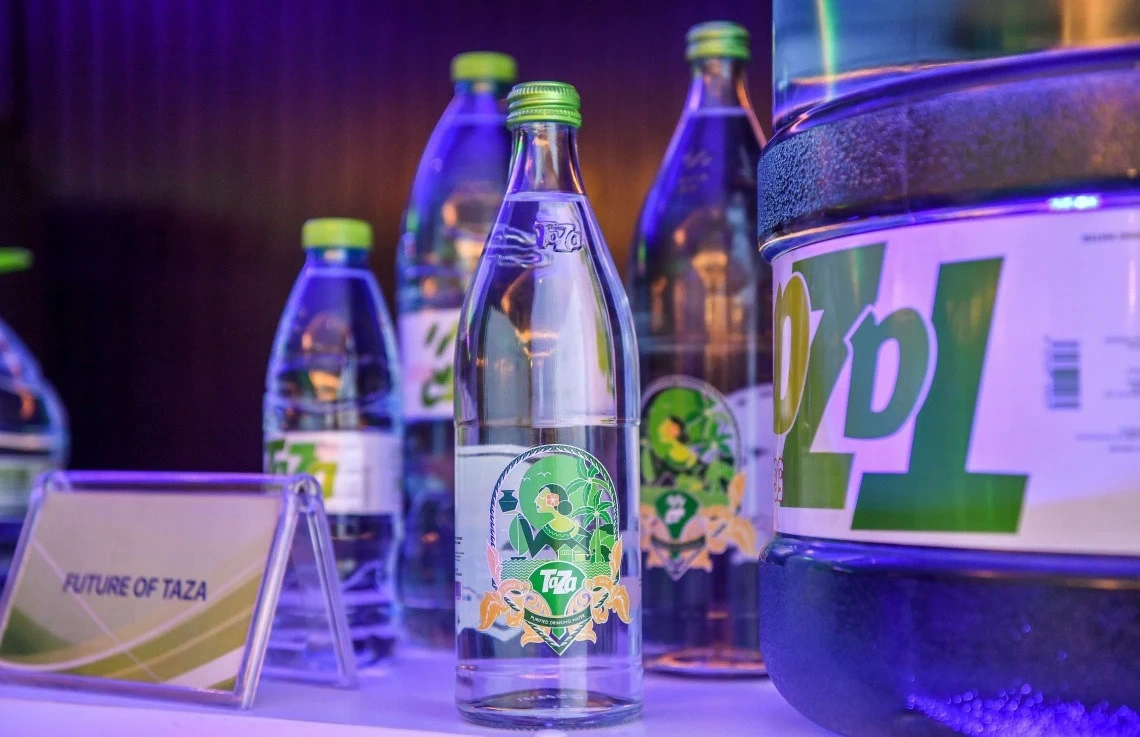 Launch event of first ever glass bottle initiative by Island Beverages Maldives.