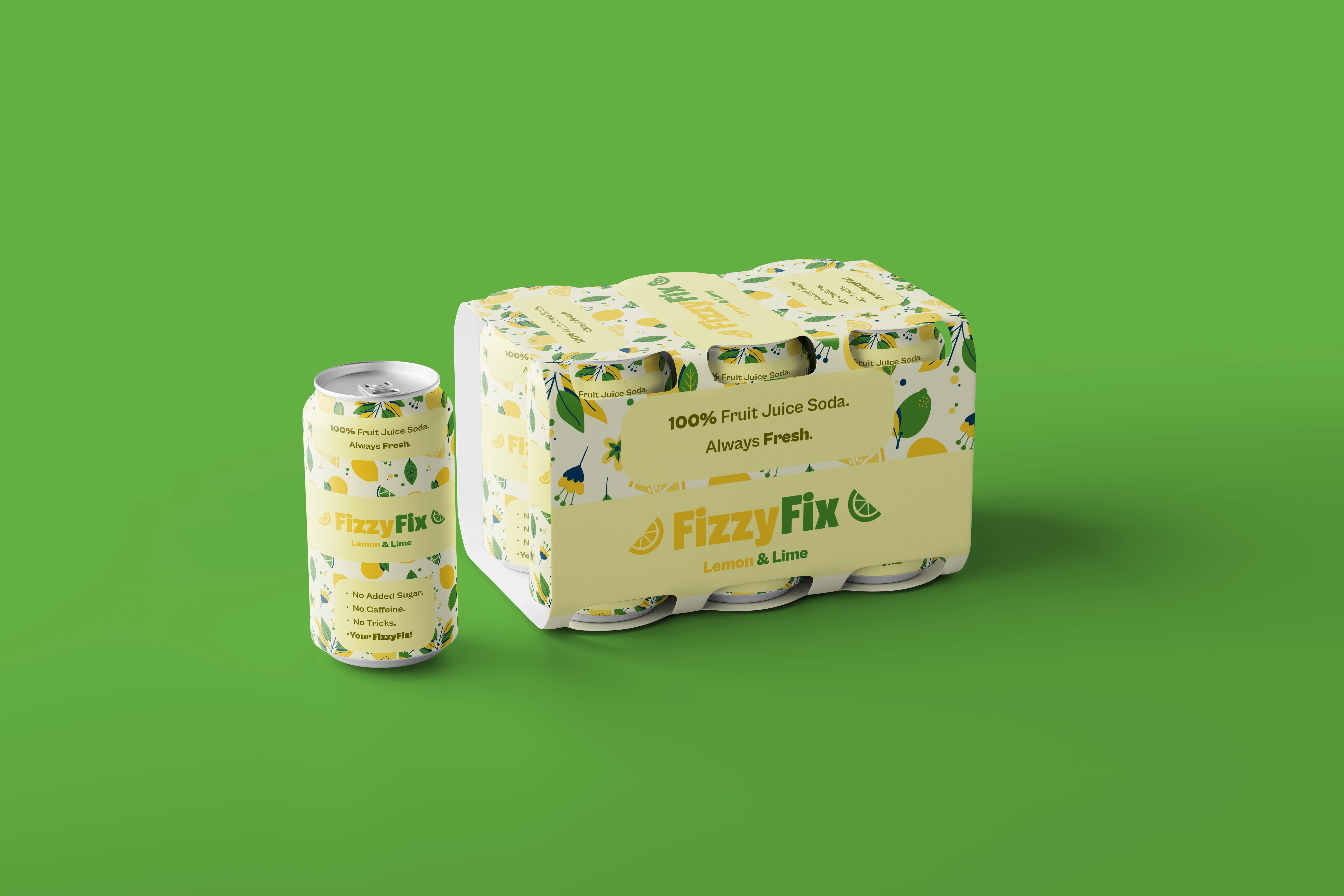 Lemon 6-Pack Packaging Design Concept