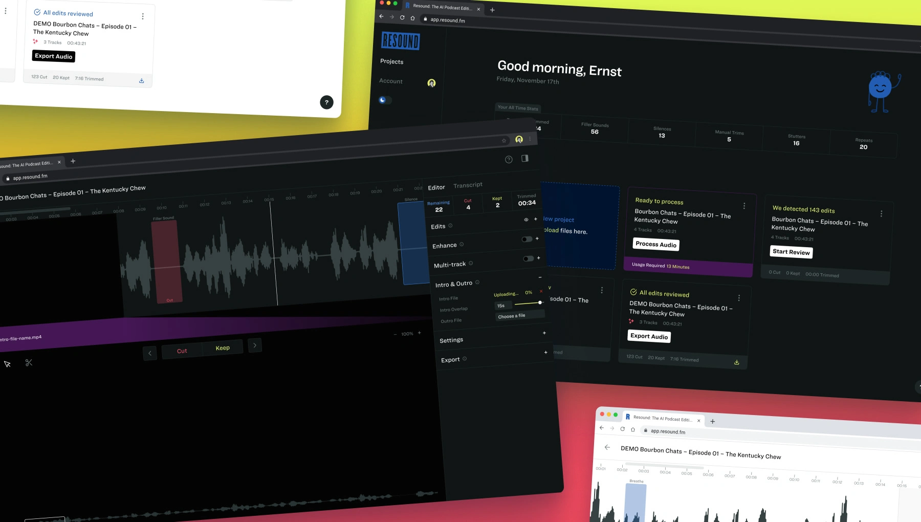 We implemented a full-screen editing experience which opened the door for us to design more requested features and workflows.