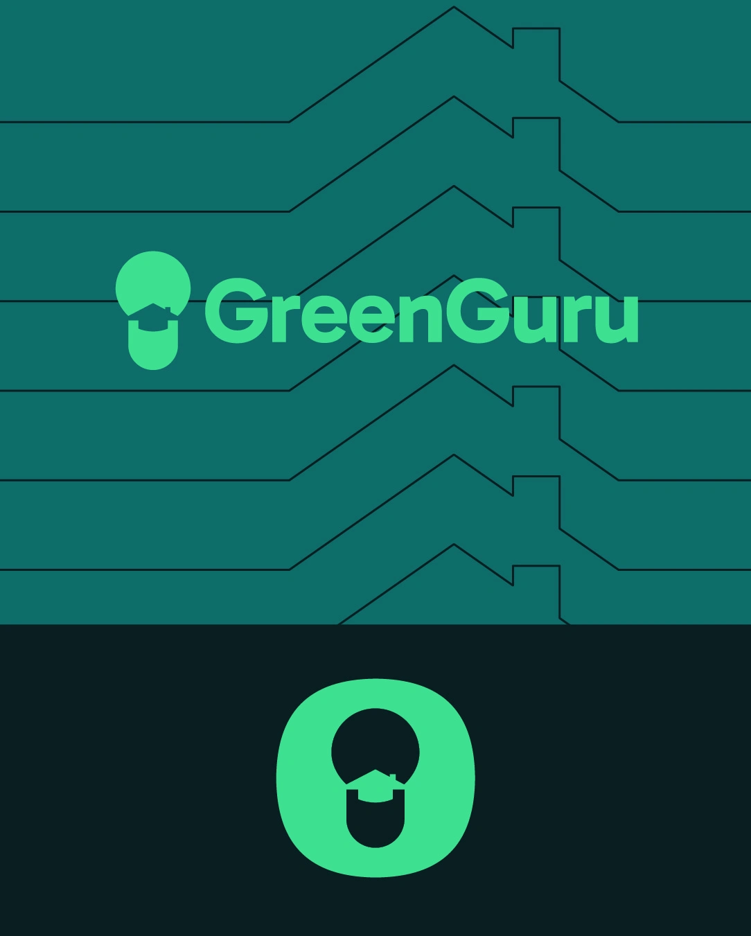 Greenguru logo and icon
