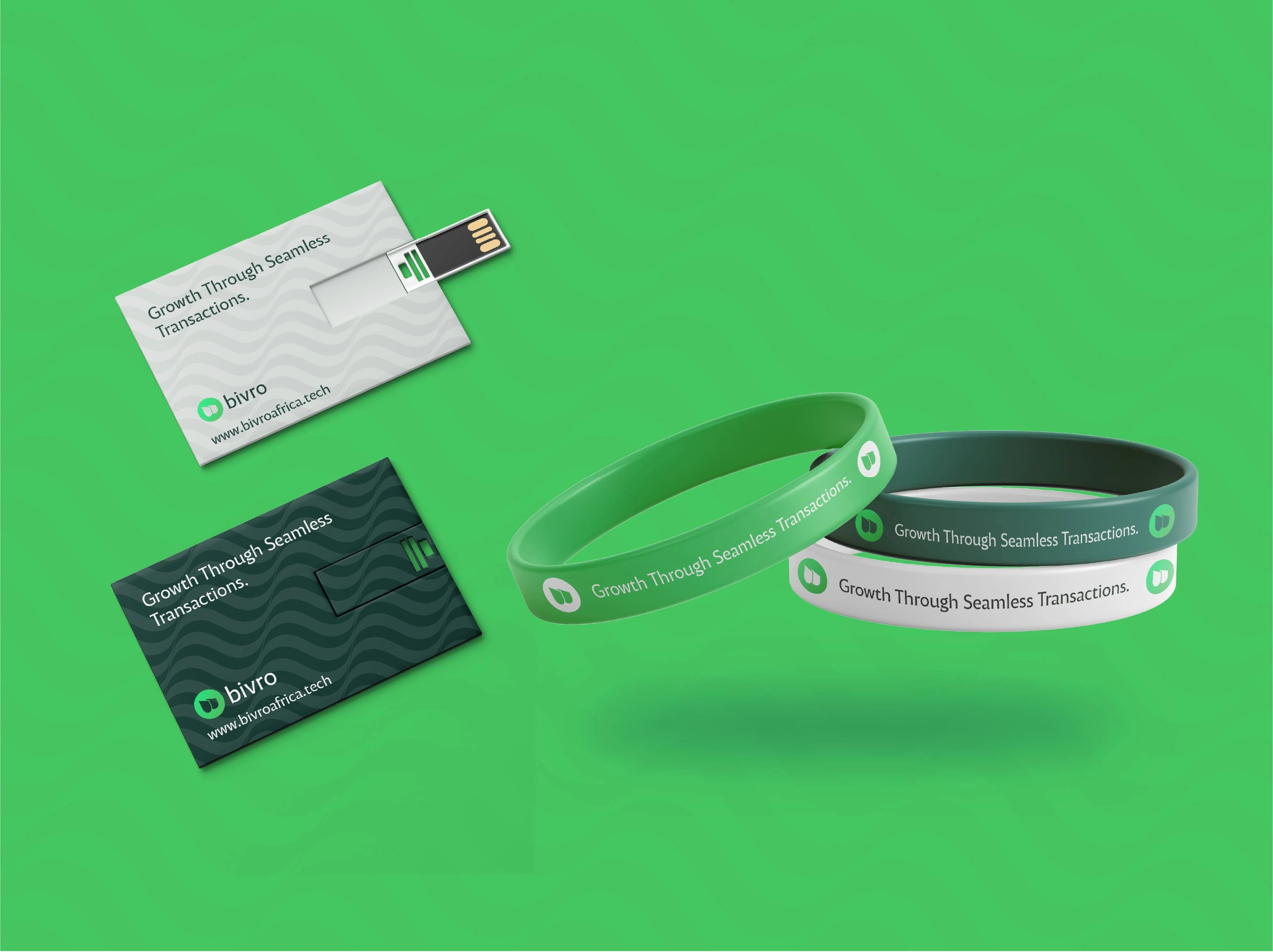 Branded Wrist Bands & USB Cards