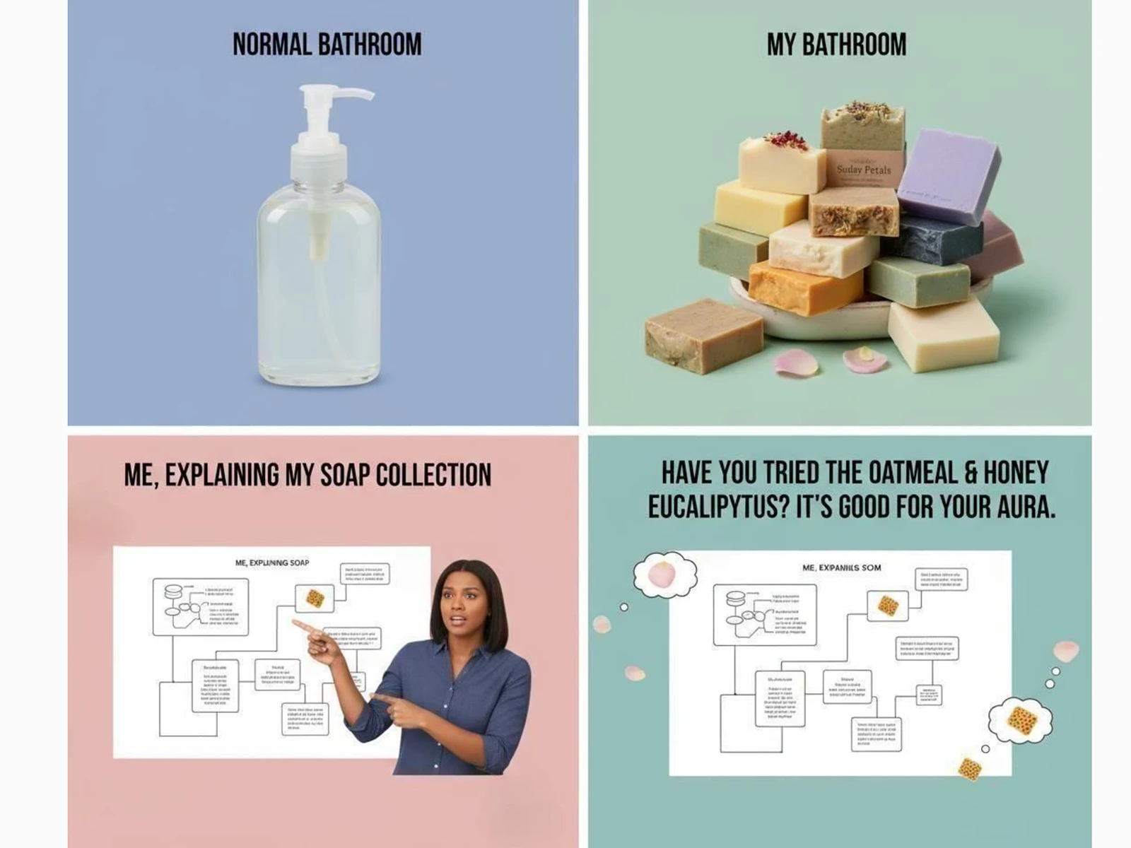 Bespoke meme for community-building via Pinterest, IG, Facebook, etc.