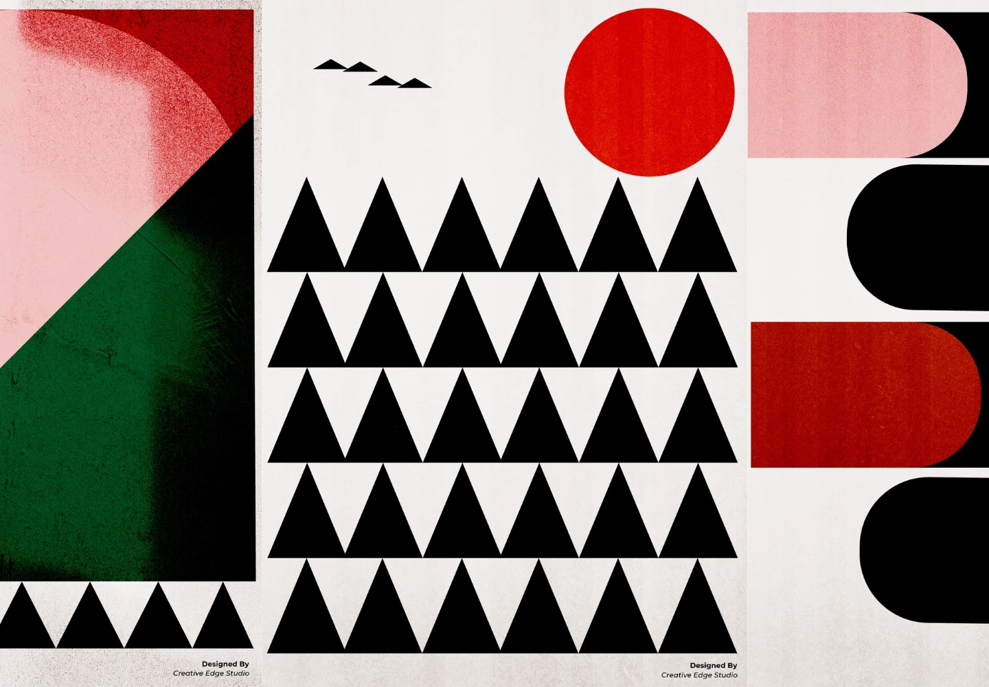 This collection is a visual playground — a space to explore typography, brutalist layouts, color psychology, and raw emotion.
