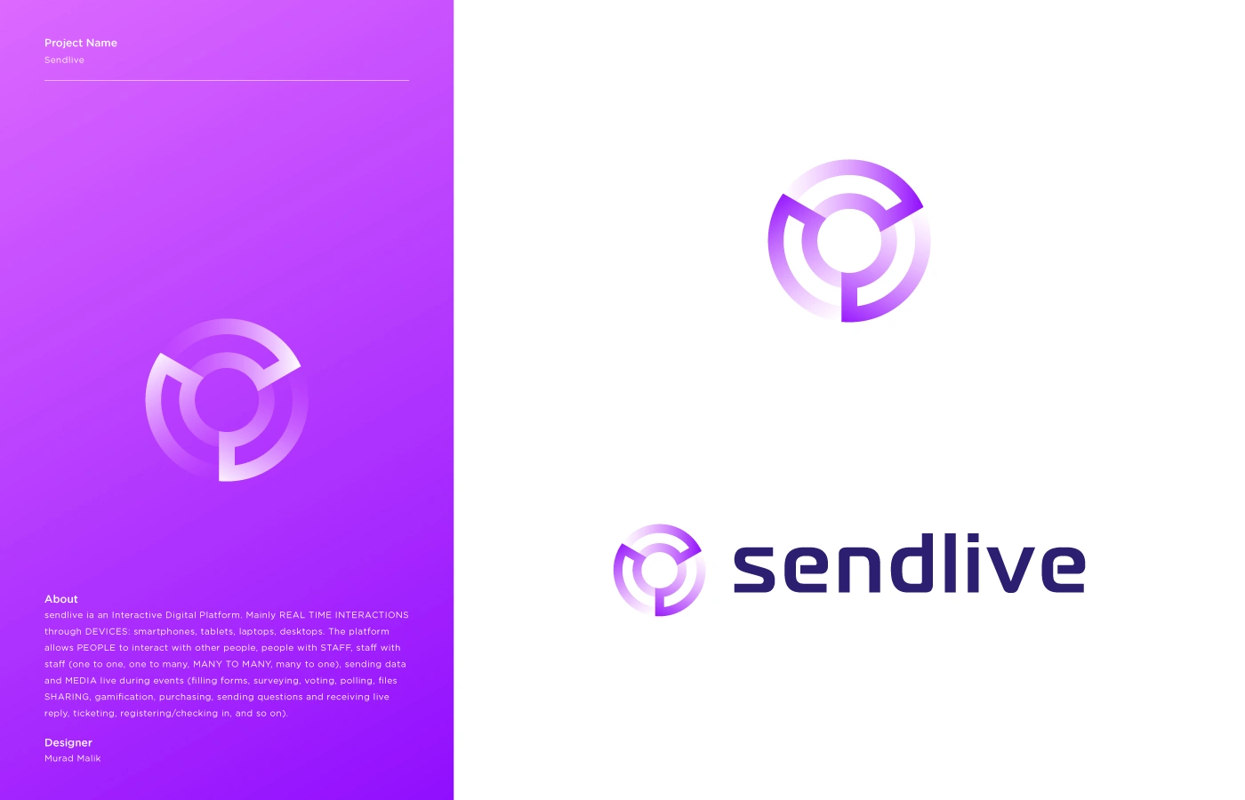 sendlive - interactive Digital Platform.
