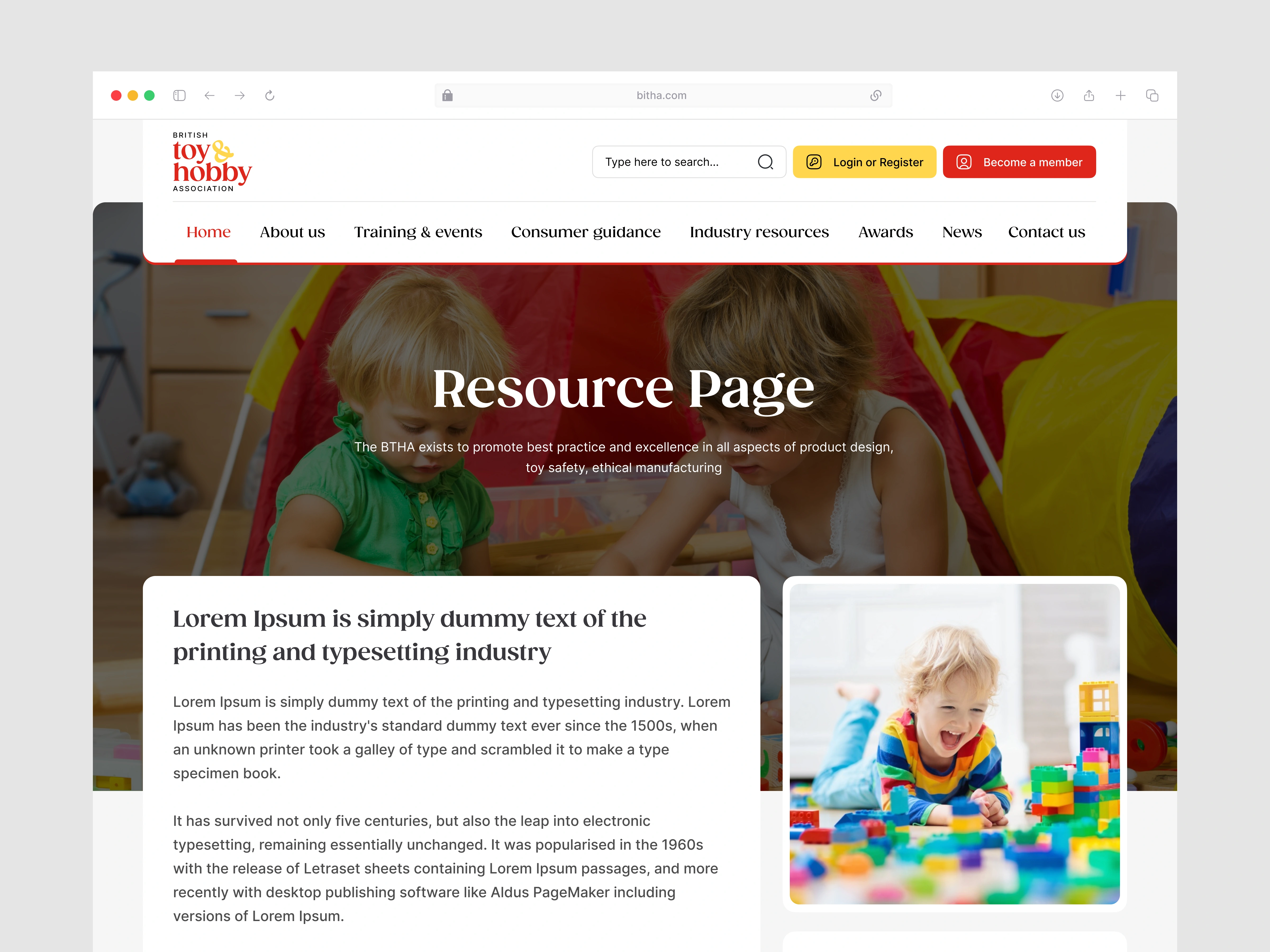 Resource Page