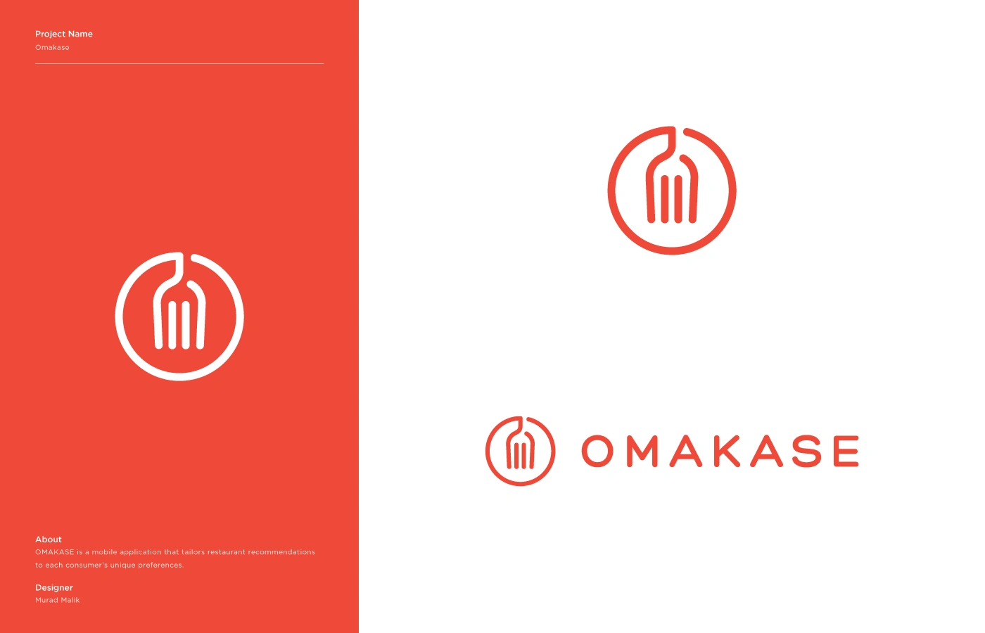 OMAKASE - mobile application.