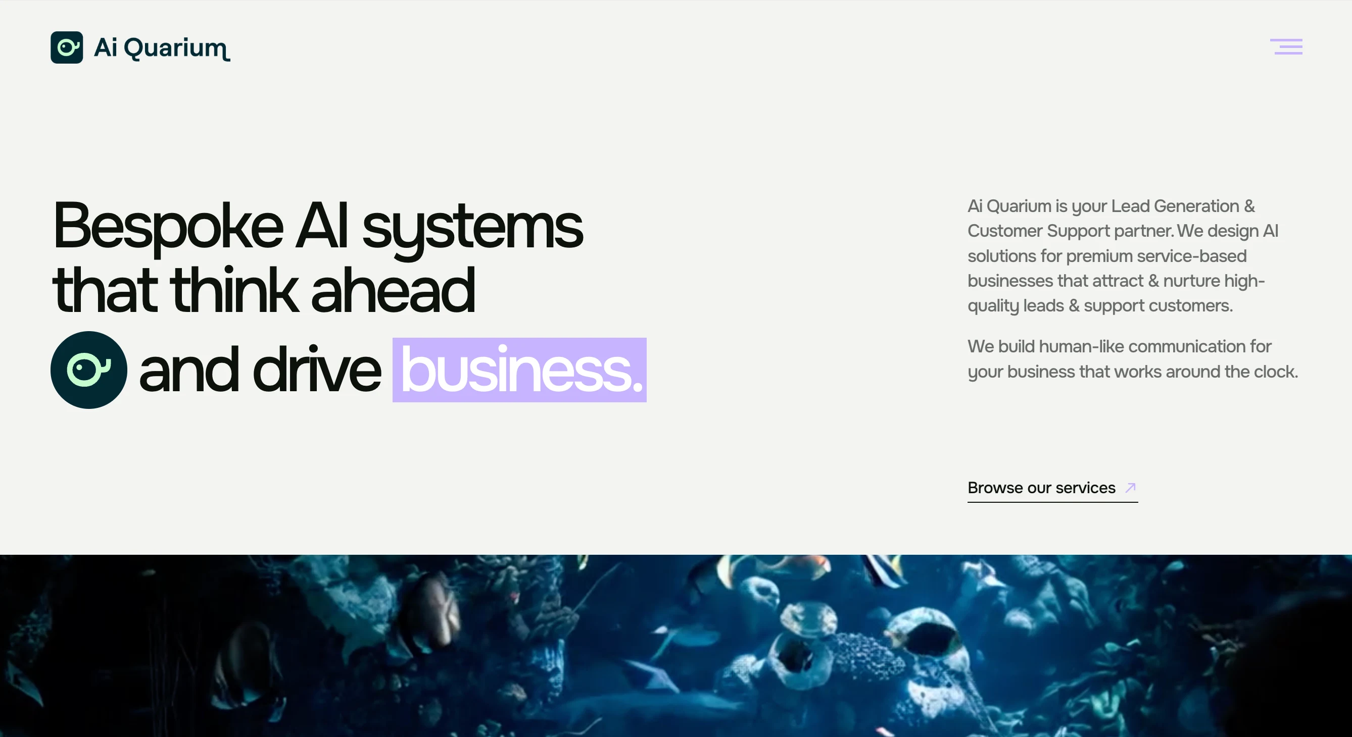 Web Design, Website Designer, Website UI/UX, UI/UX, Brand Strategist, Creative Strategist, Brand Guidelines, Graphic Designer, Adobe Illustrator, Adobe Photoshop, Figma, Framer, AI, Artificial Intelligence - Quarium AI platform