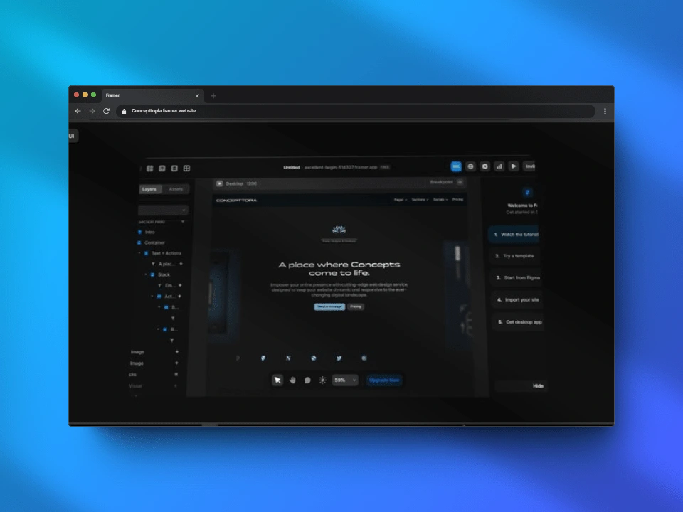 Scroll transform animation