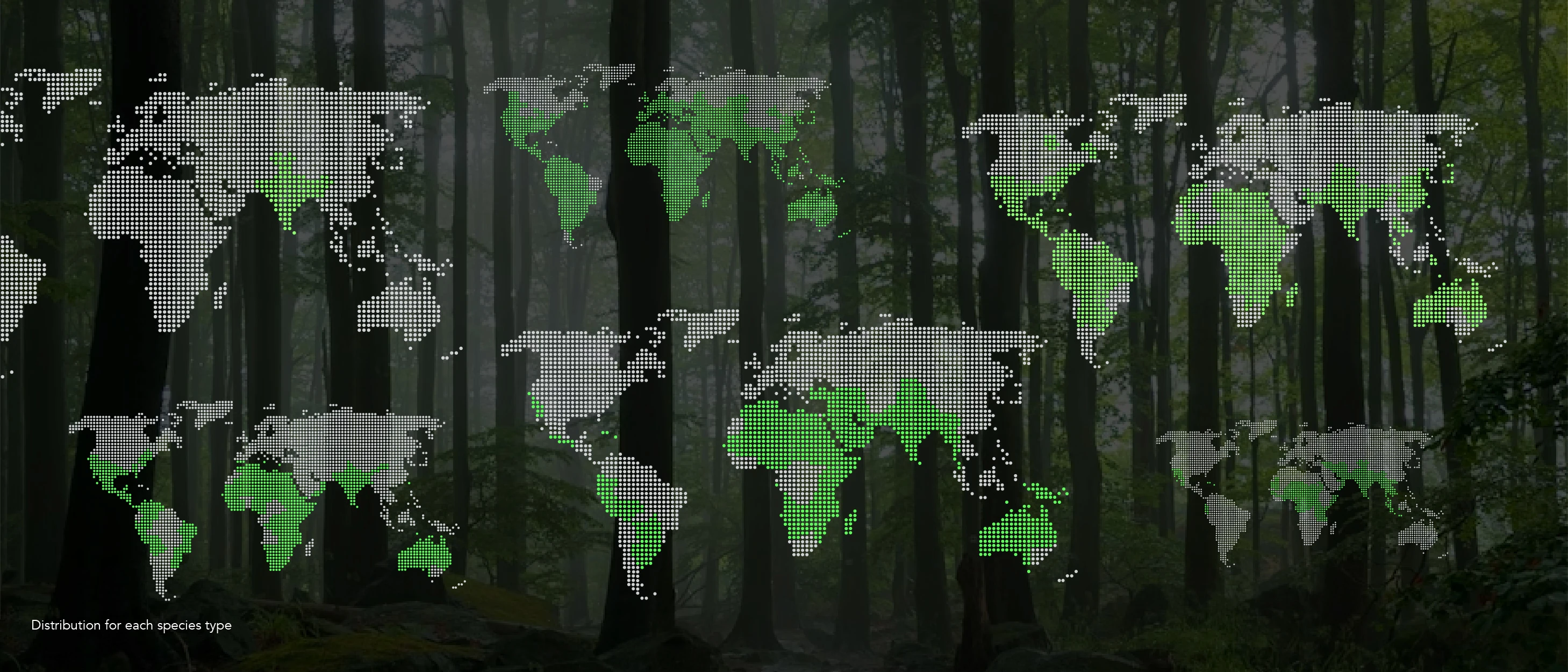 Customized Maps for each species type