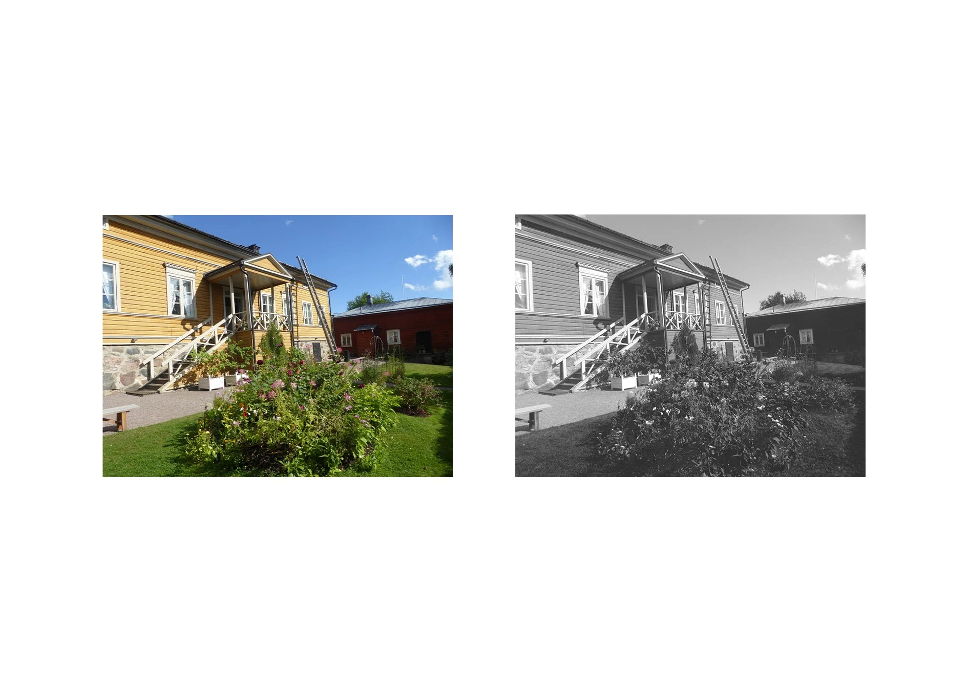 Exterior of Runeberg's home in Porvoo, Finland (2025)