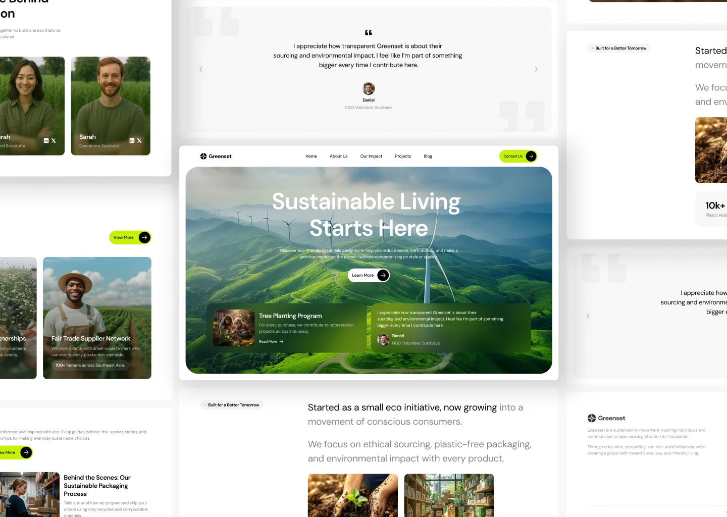 Design Section from Greenset