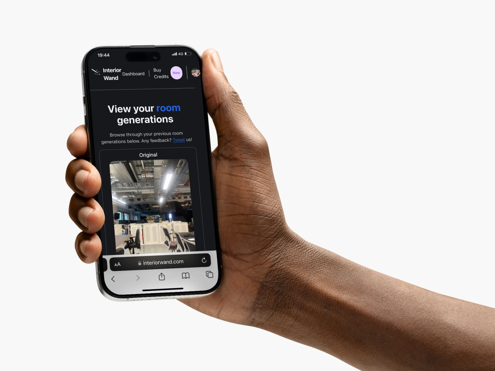 Interiorwand.com at the last office I ever worked at x