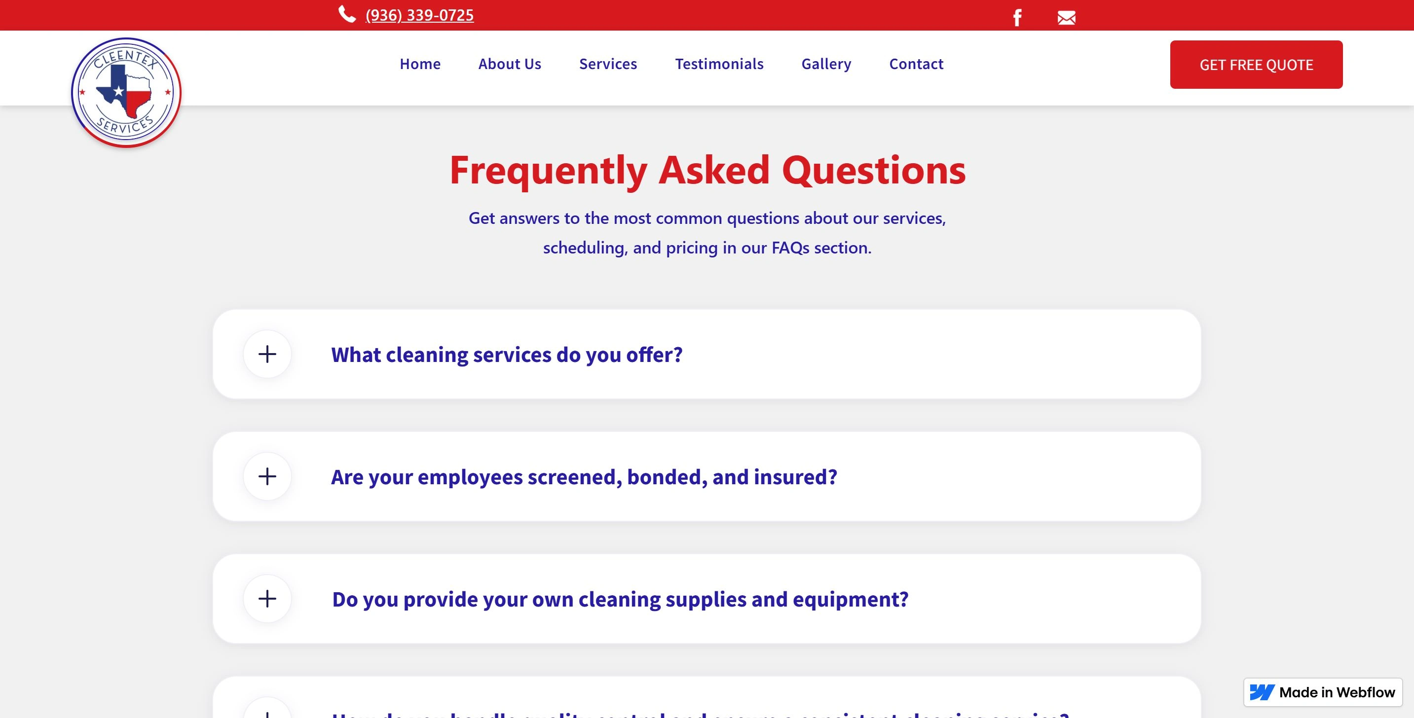 FAQs Section