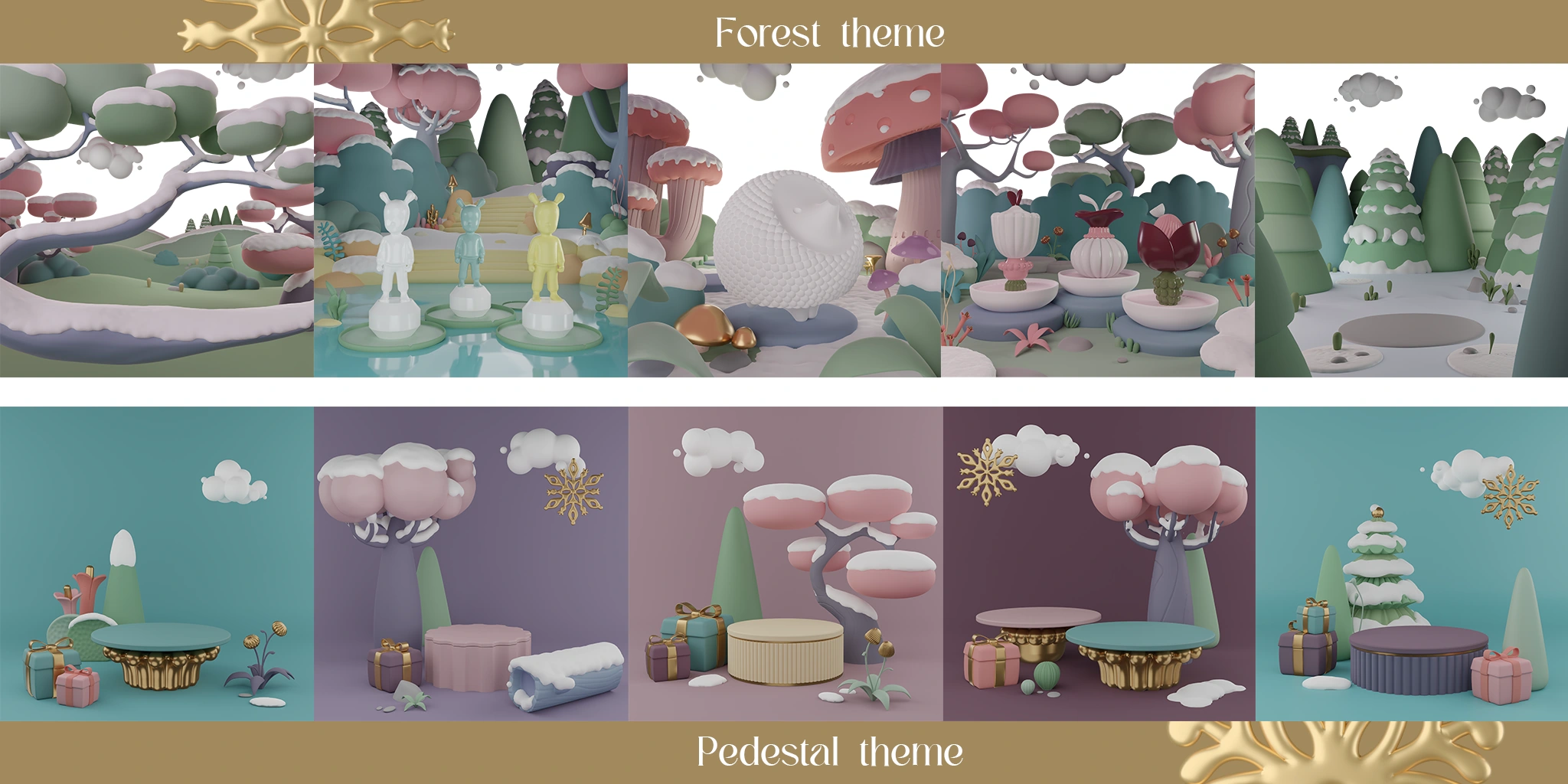 Resulting renders included in the magazine