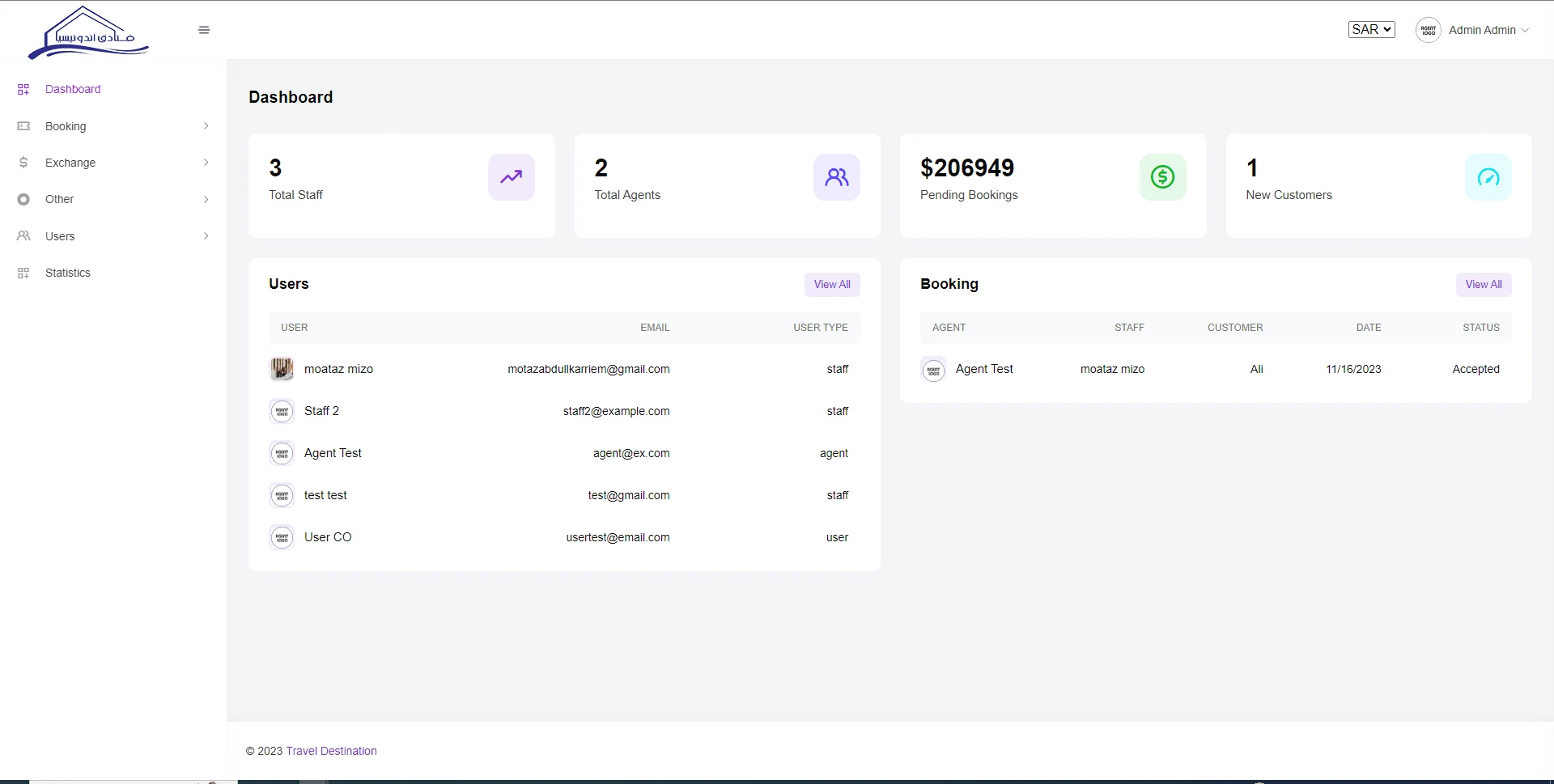 Dashboard